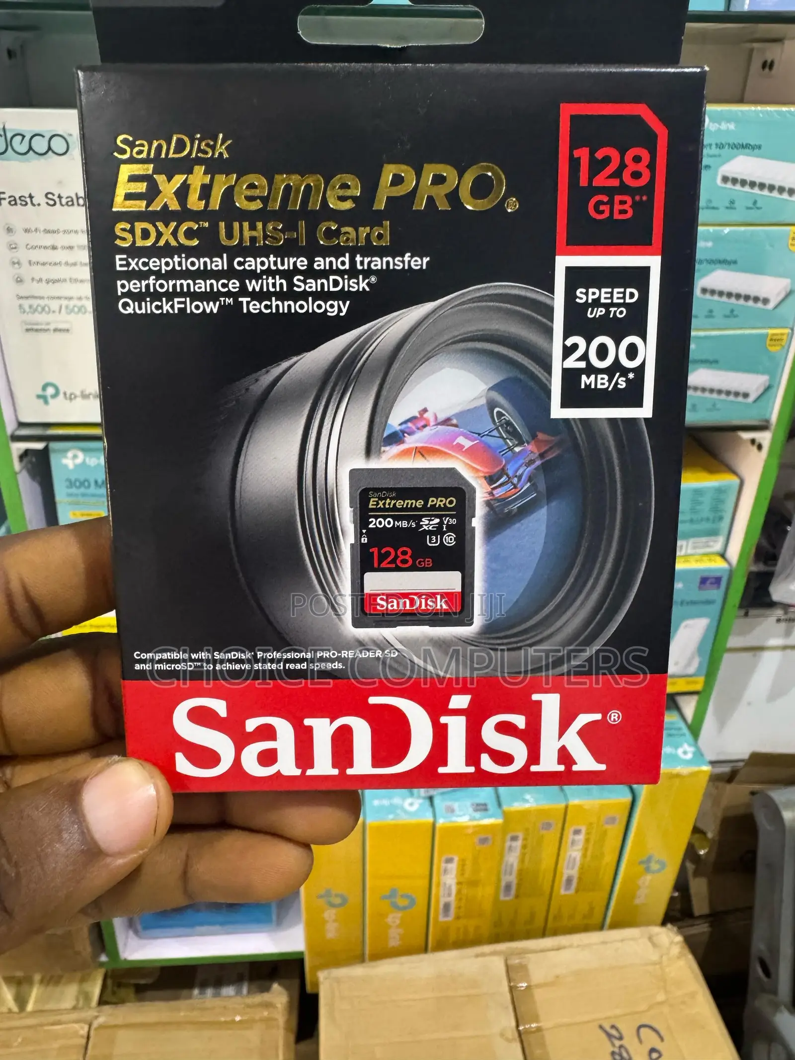 Sandisk 128gb Extreme Pro Uhs-i Sdxc Memory Card