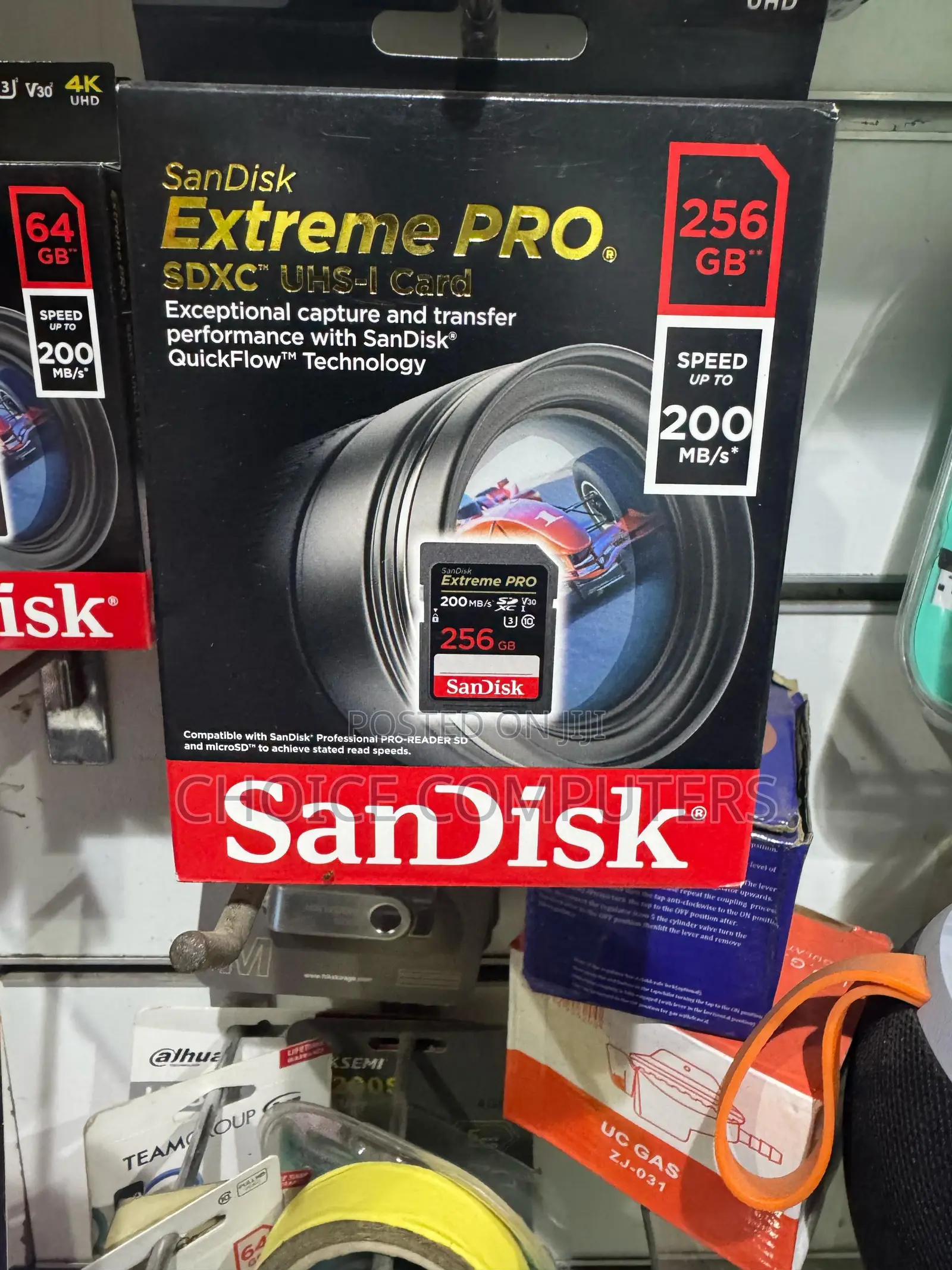 Sandisk 256gb Extreme Pro Uhs-i Sdxc Memory Card