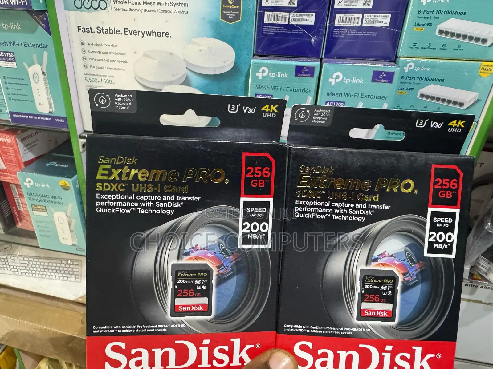 Sandisk 256gb Extreme Pro Uhs-i Sdxc Memory Card