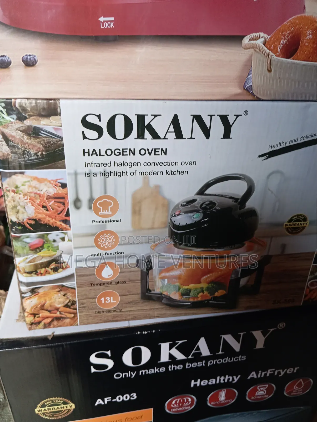 Multi-Purpose Sokany Halogen Oven and Air Fryer