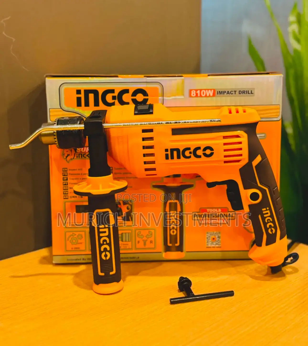 Ingco Electric Impact Drill 810w 13mm Id8108p