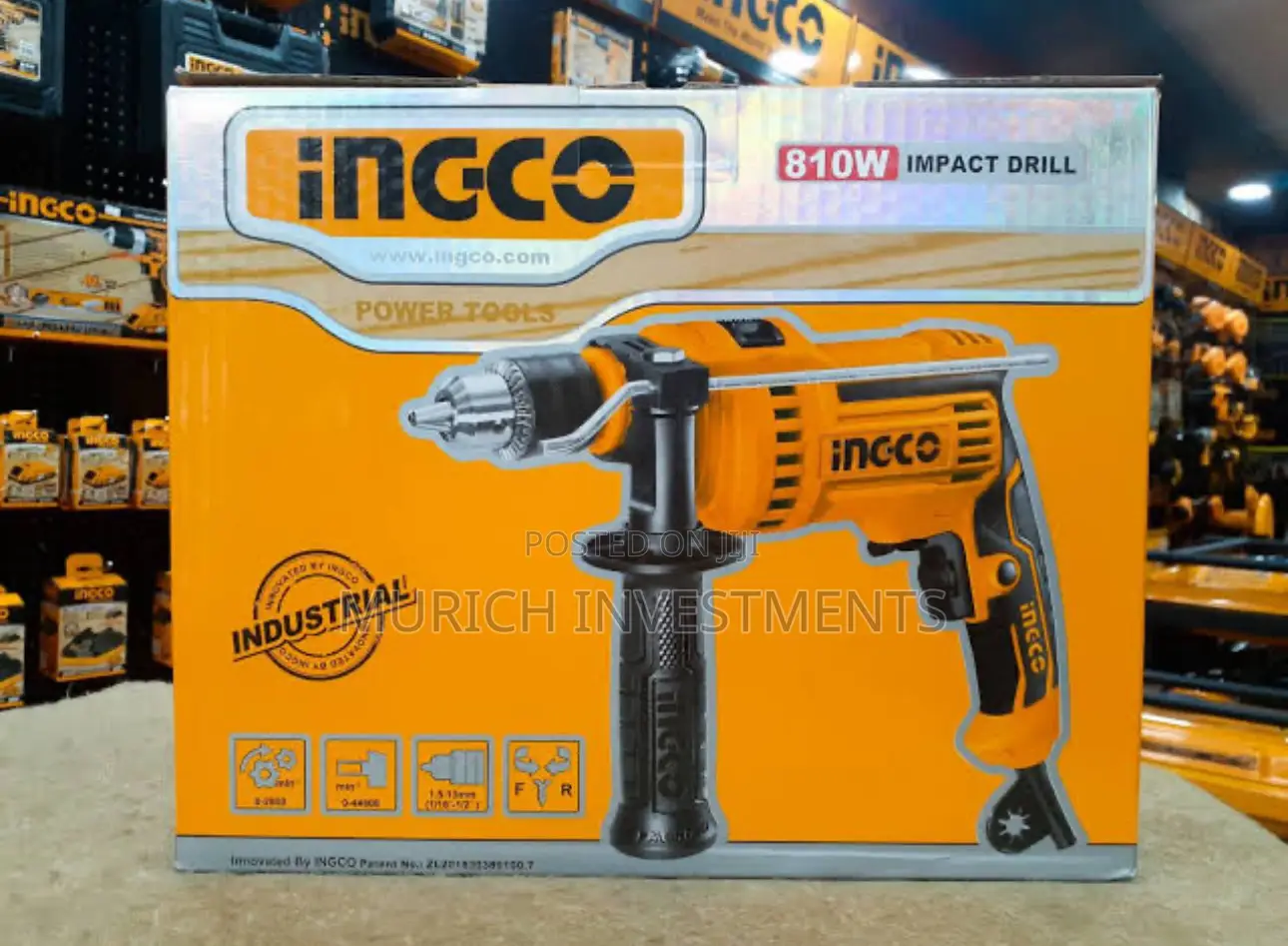 Ingco Impact Drill 810w 13mm