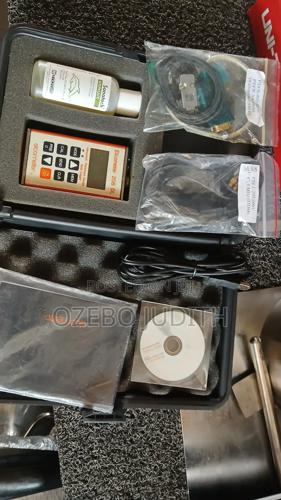 Elcometer 208dl Ultraspnic Thickness Guage