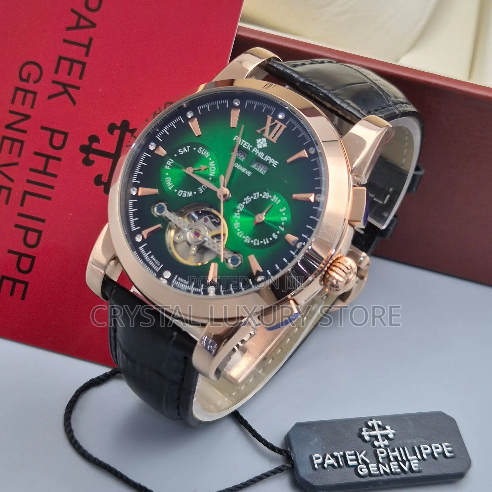 Patek Philippe Quality Luxury Automatic Engine Wristwatch