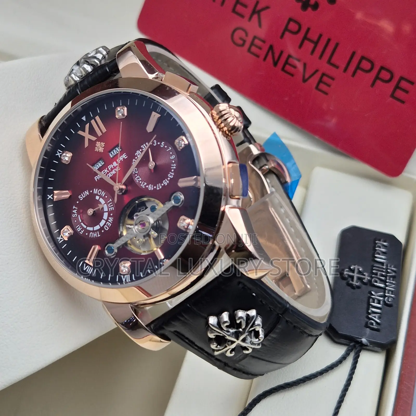 Patek Philippe Quality Luxury Automatic Engine Wristwatch