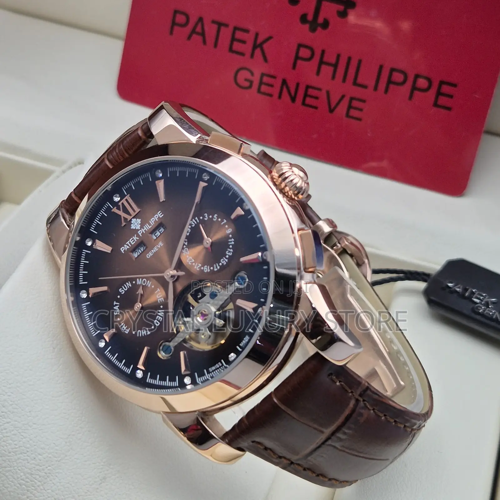 Patek Philippe Quality Luxury Automatic Engine Wristwatch