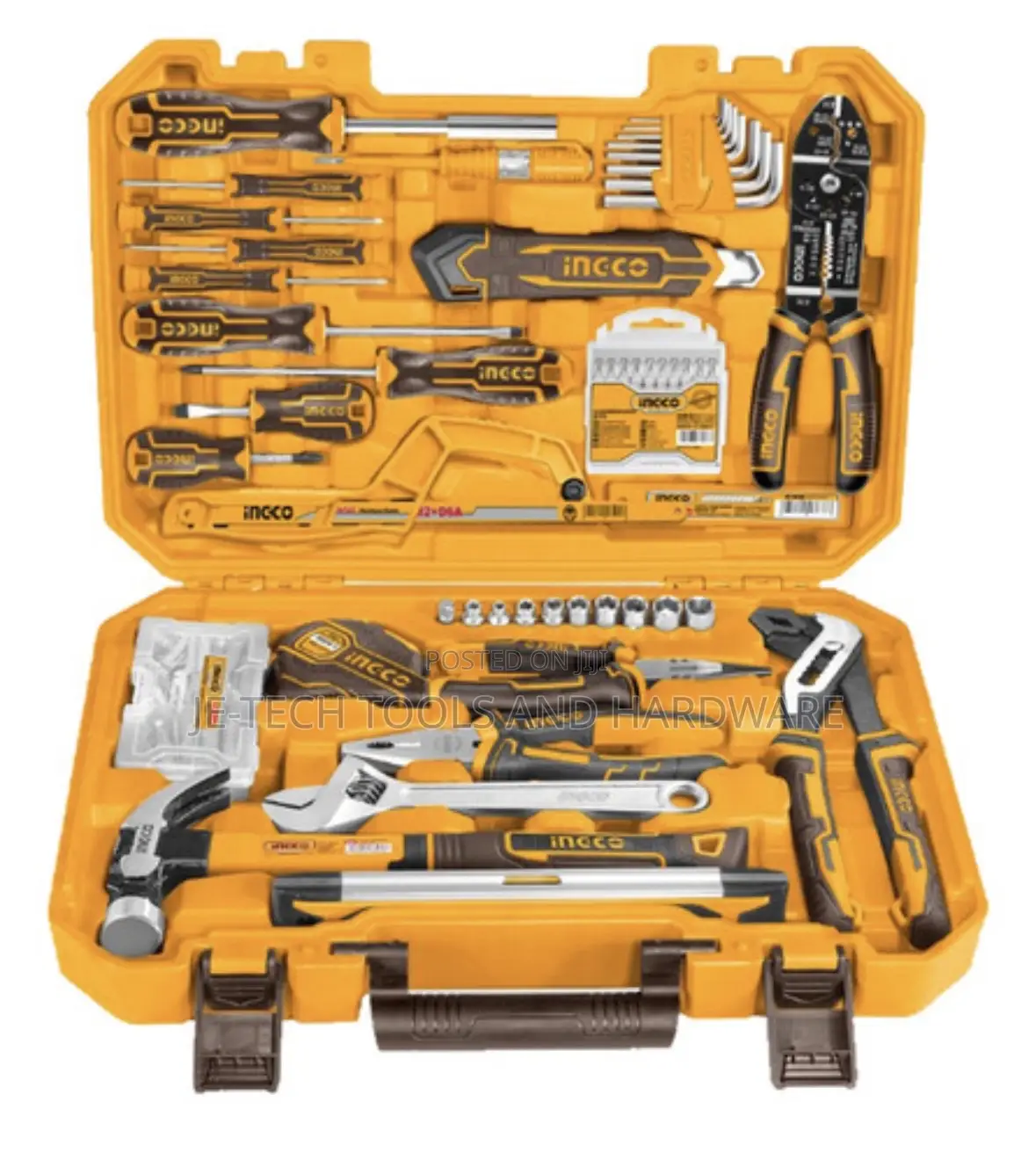 Ingco 168pcs Hand Tool Set in Case Hkthp21681