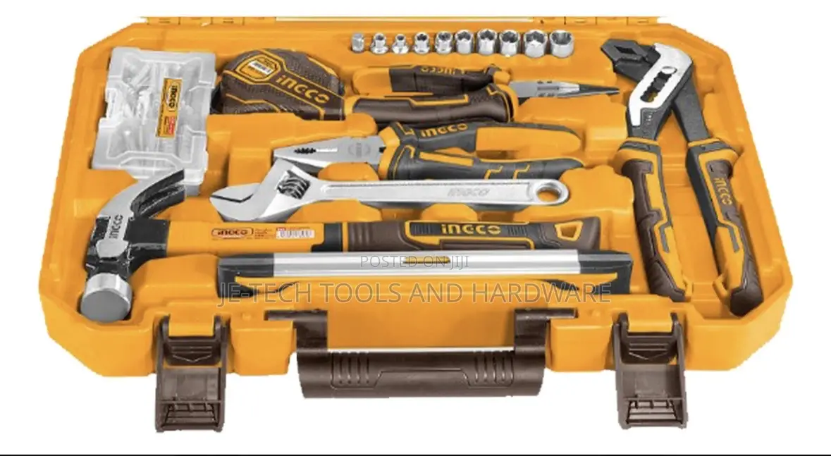 Ingco 168pcs Hand Tool Set in Case Hkthp21681