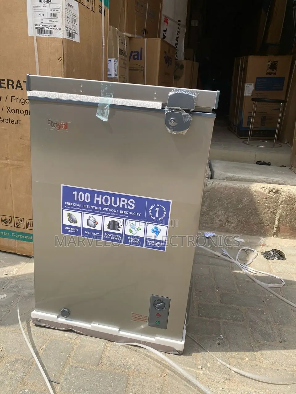 Brand New Royal 150l Chest Freezer 5years Warranty