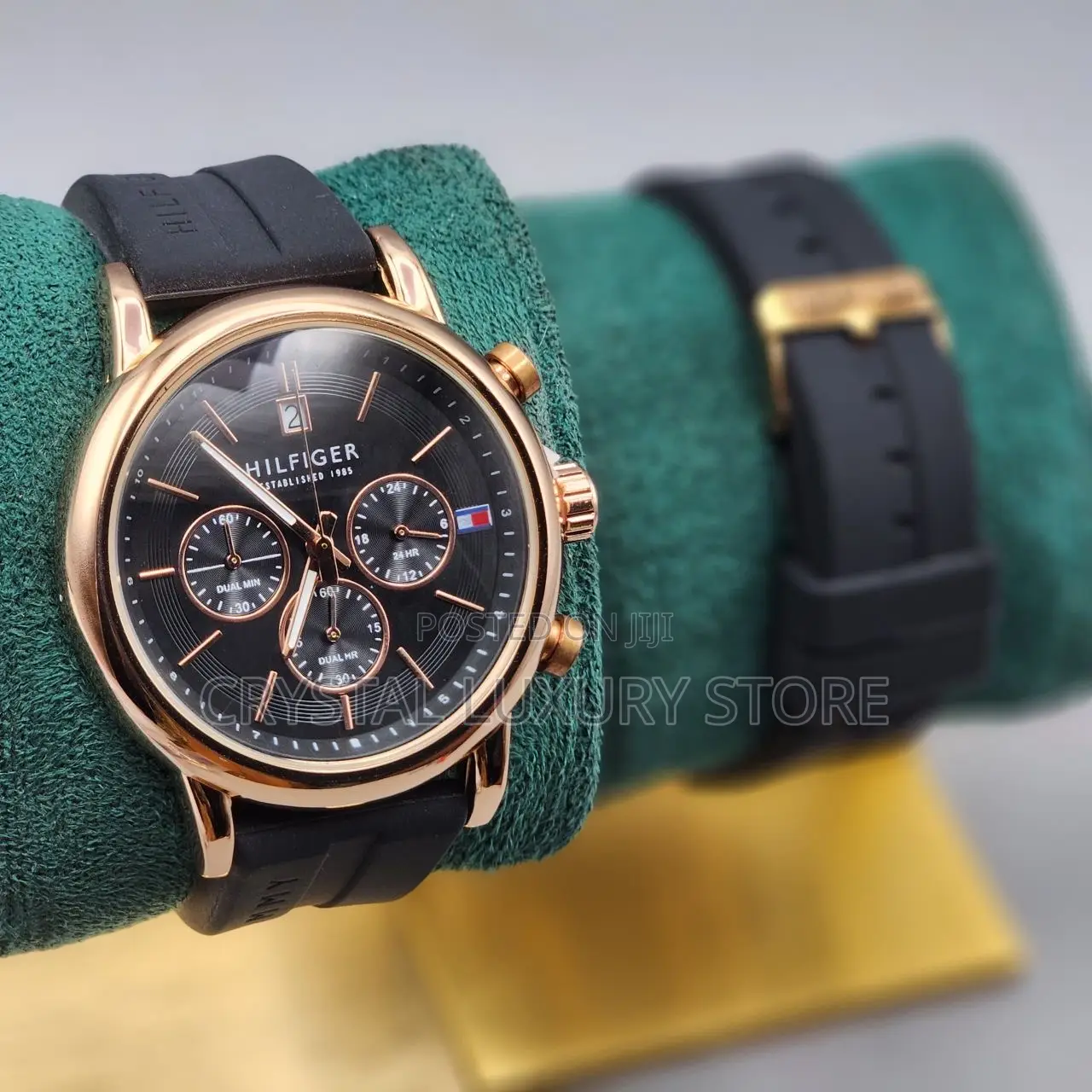 Tommy Hilfiger Quality Genuine Leather Wristwatch