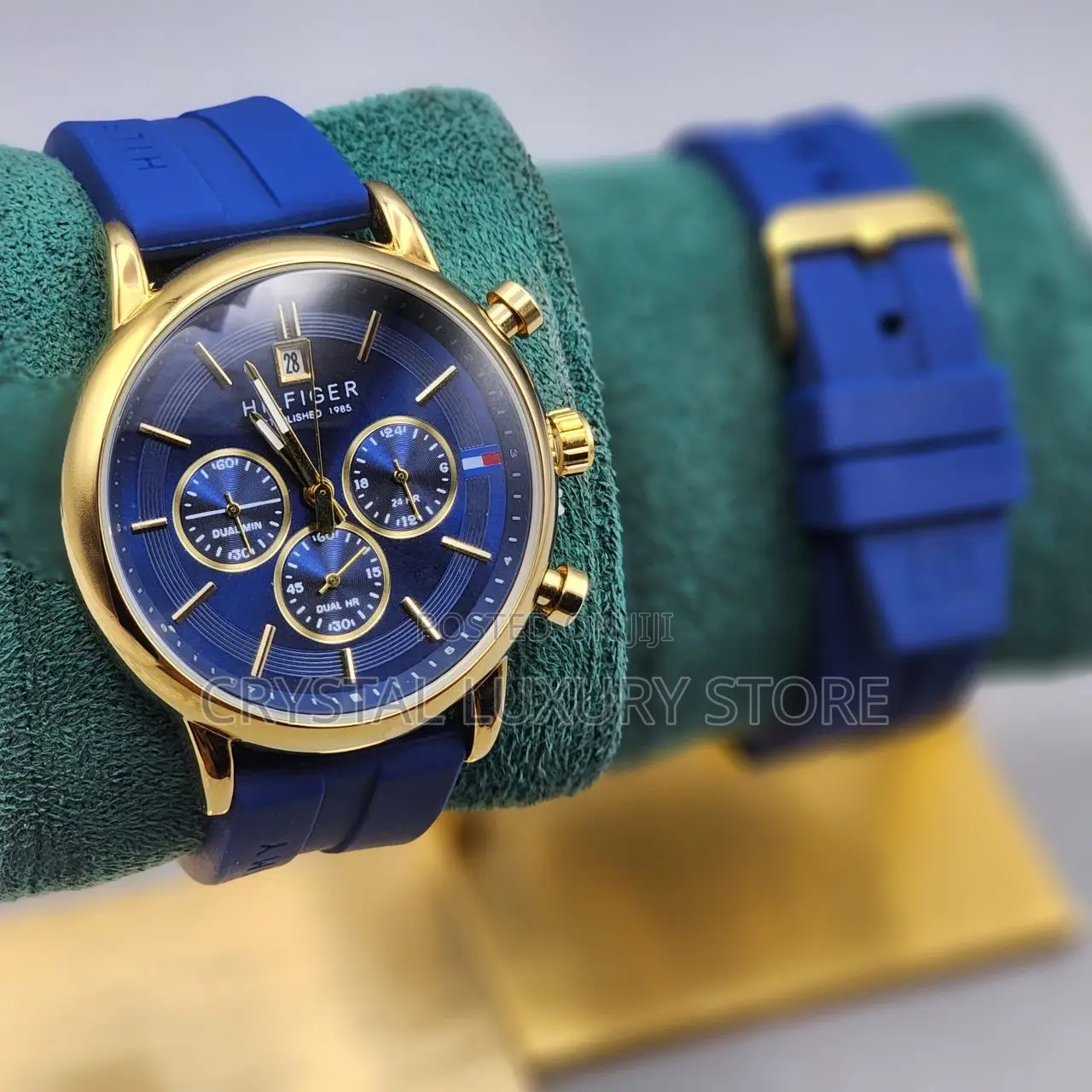 Tommy Hilfiger Quality Genuine Leather Wristwatch