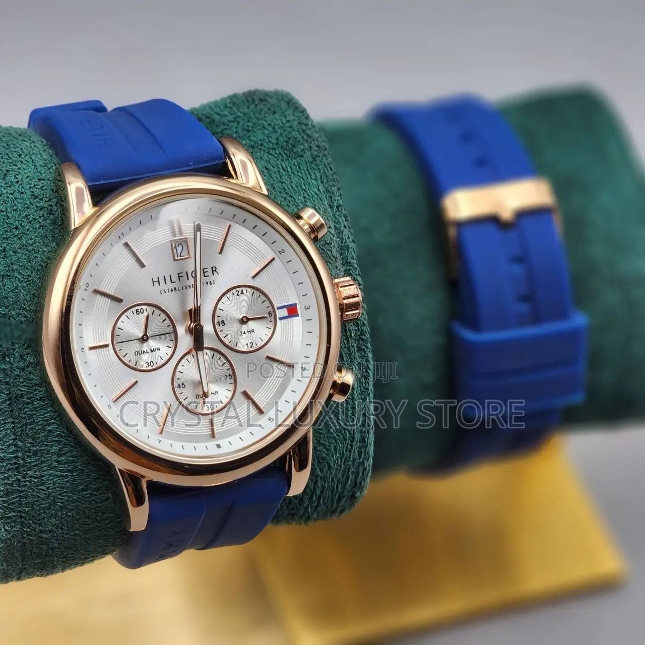 Tommy Hilfiger Quality Genuine Leather Wristwatch