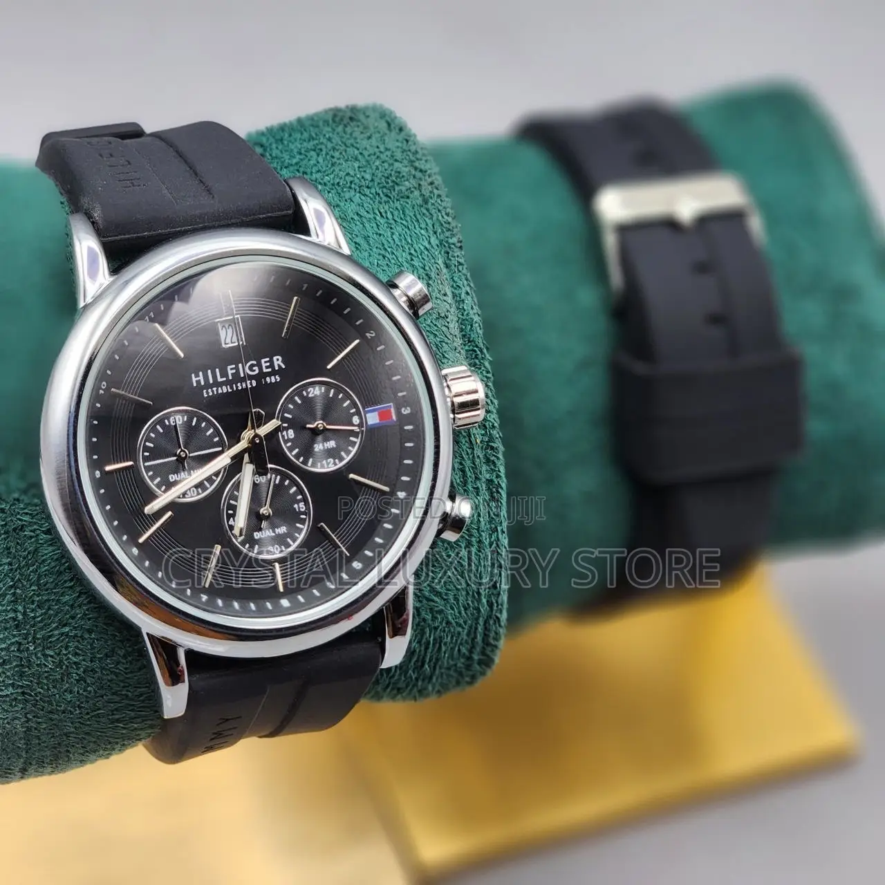 Tommy Hilfiger Quality Genuine Leather Wristwatch