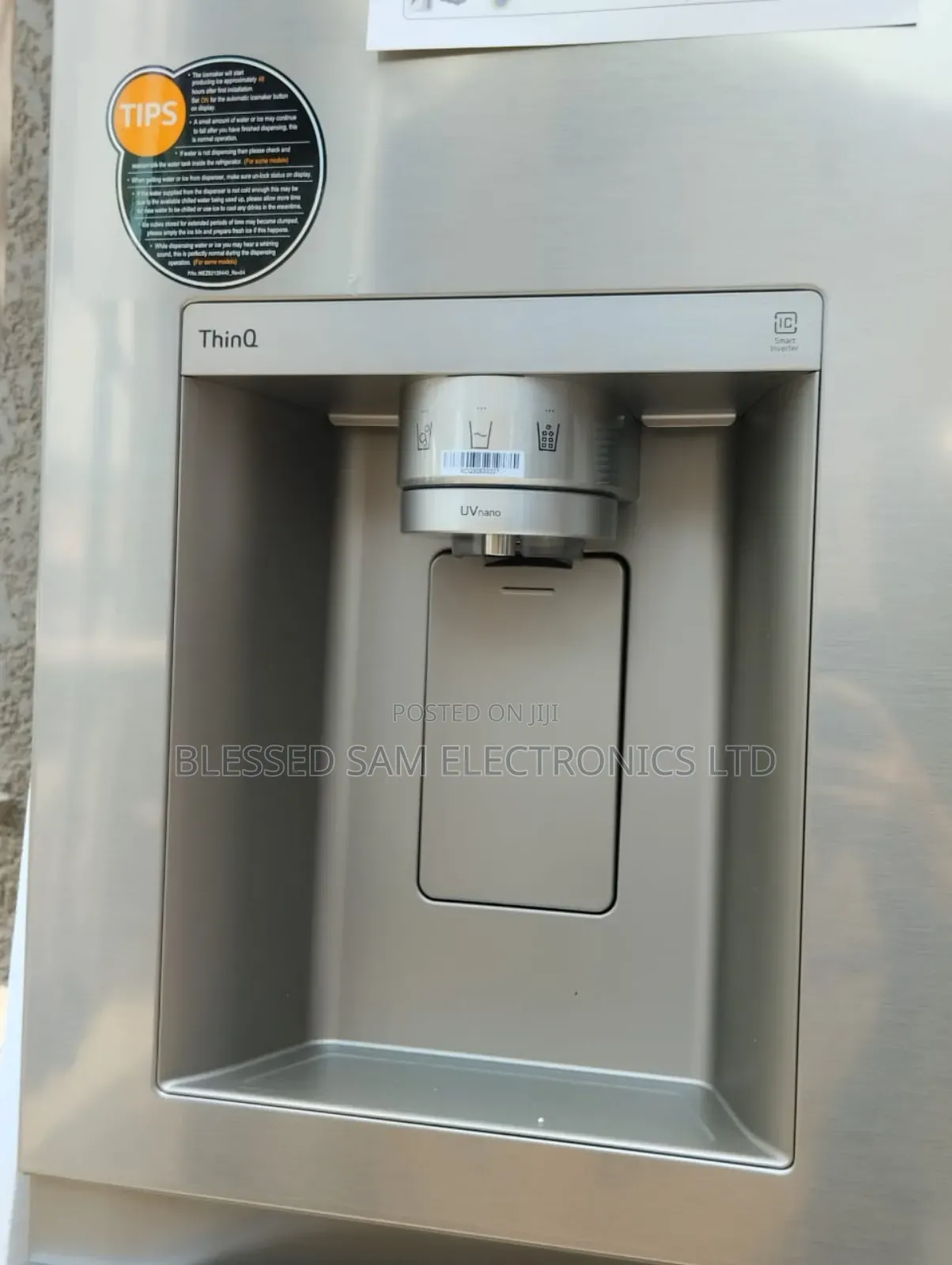 Lg 674 Litre Inverter Fridge (Nok -nok ) With Dispenser Ice