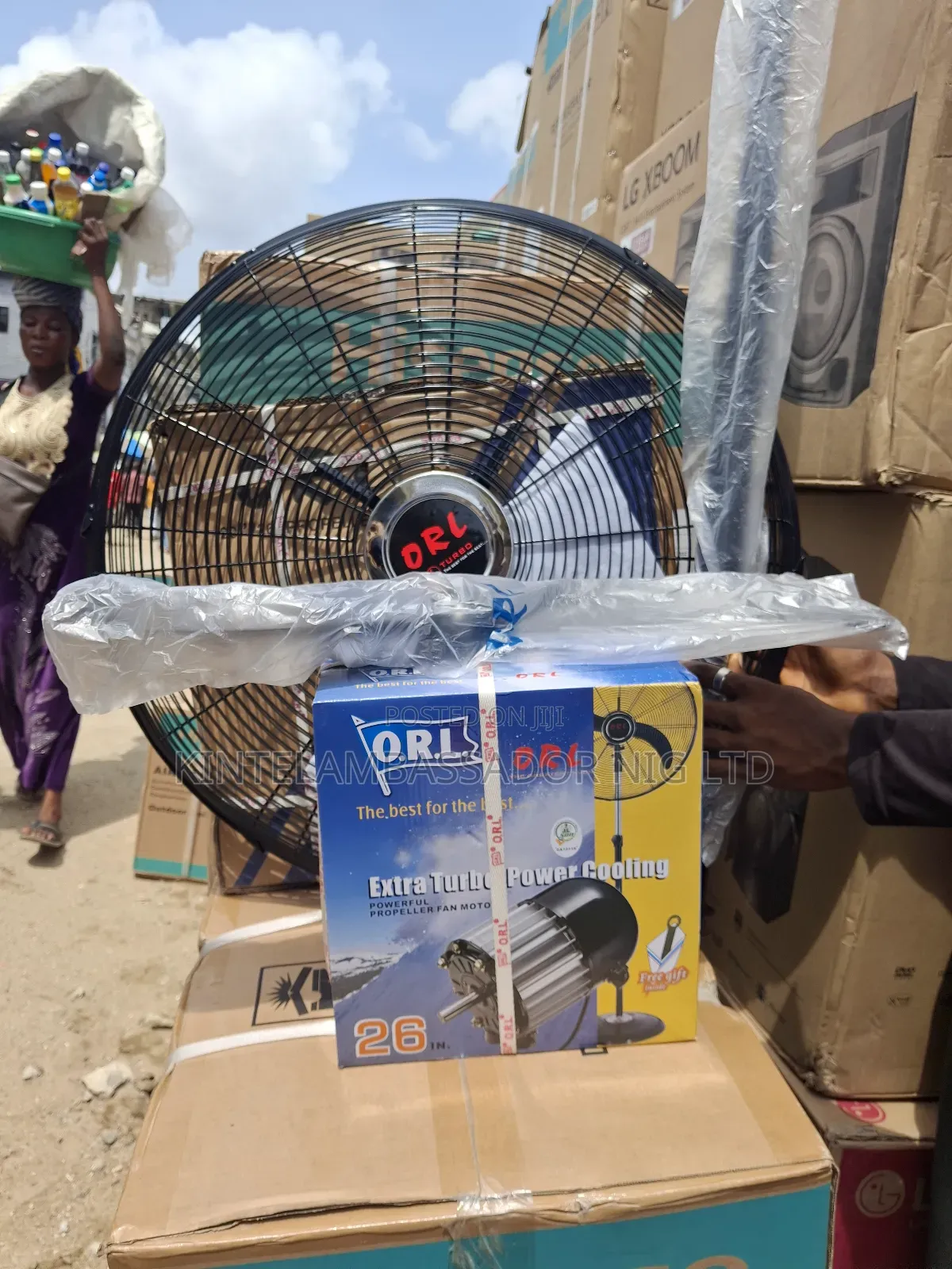 26" Orl Industrial Standing Fan