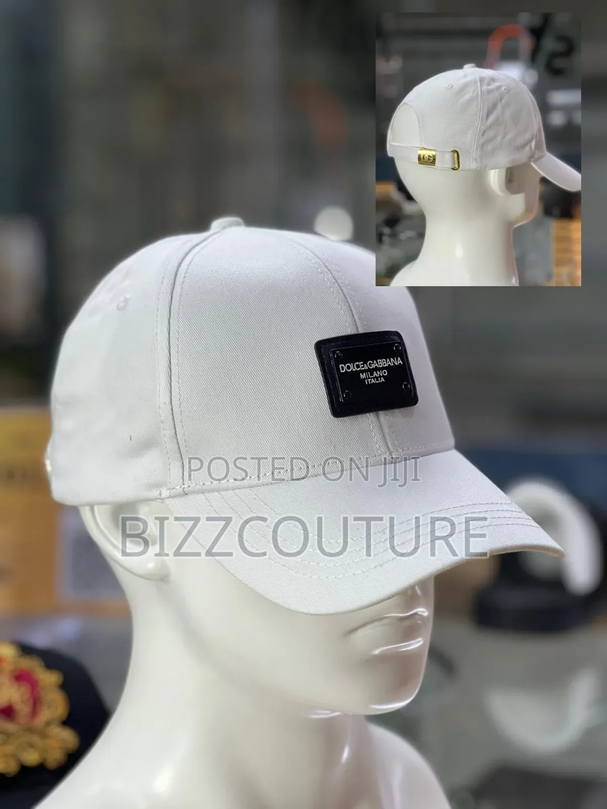 Original Dolce Gabbana Face Caps Available in Store