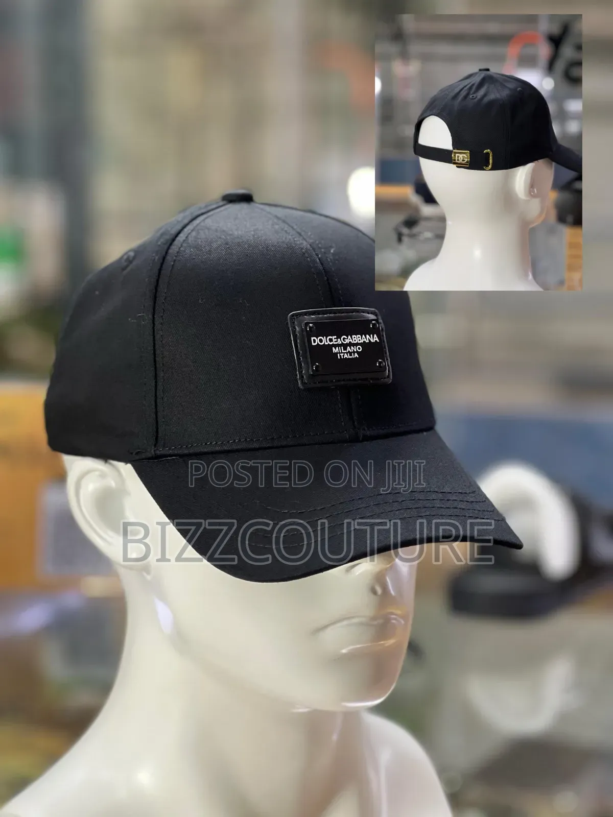 Original Dolce Gabbana Face Caps Available in Store