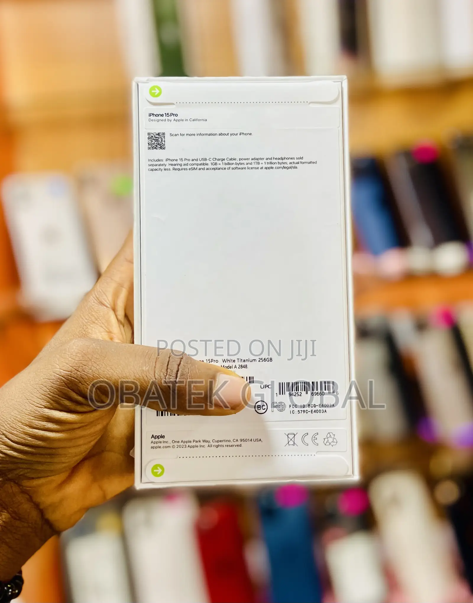 New Apple iPhone 15 Pro 256 GB White