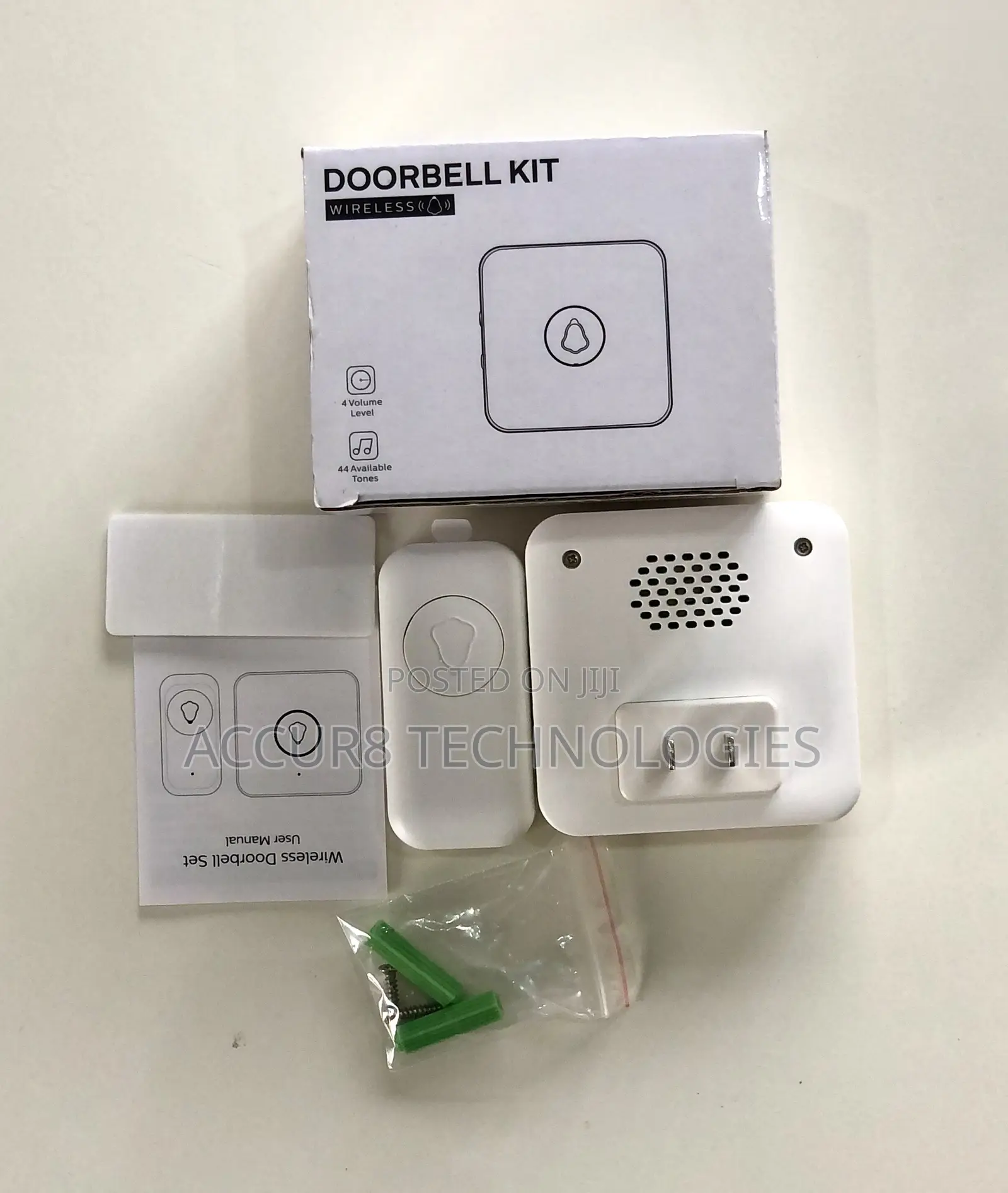 M537 200m Range Wireless Doorbell