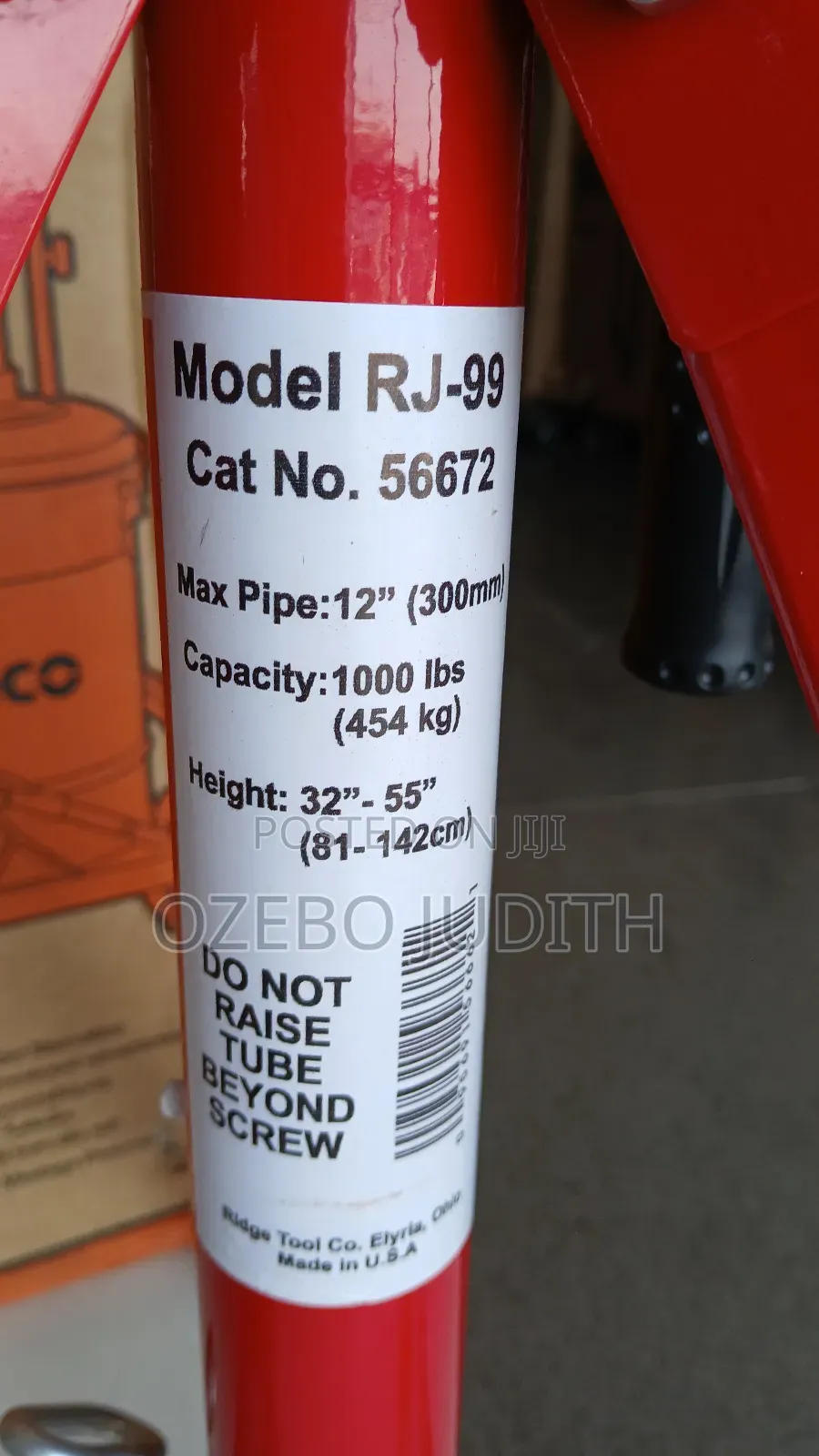 Pipe Stand/Rack With Roller and Others