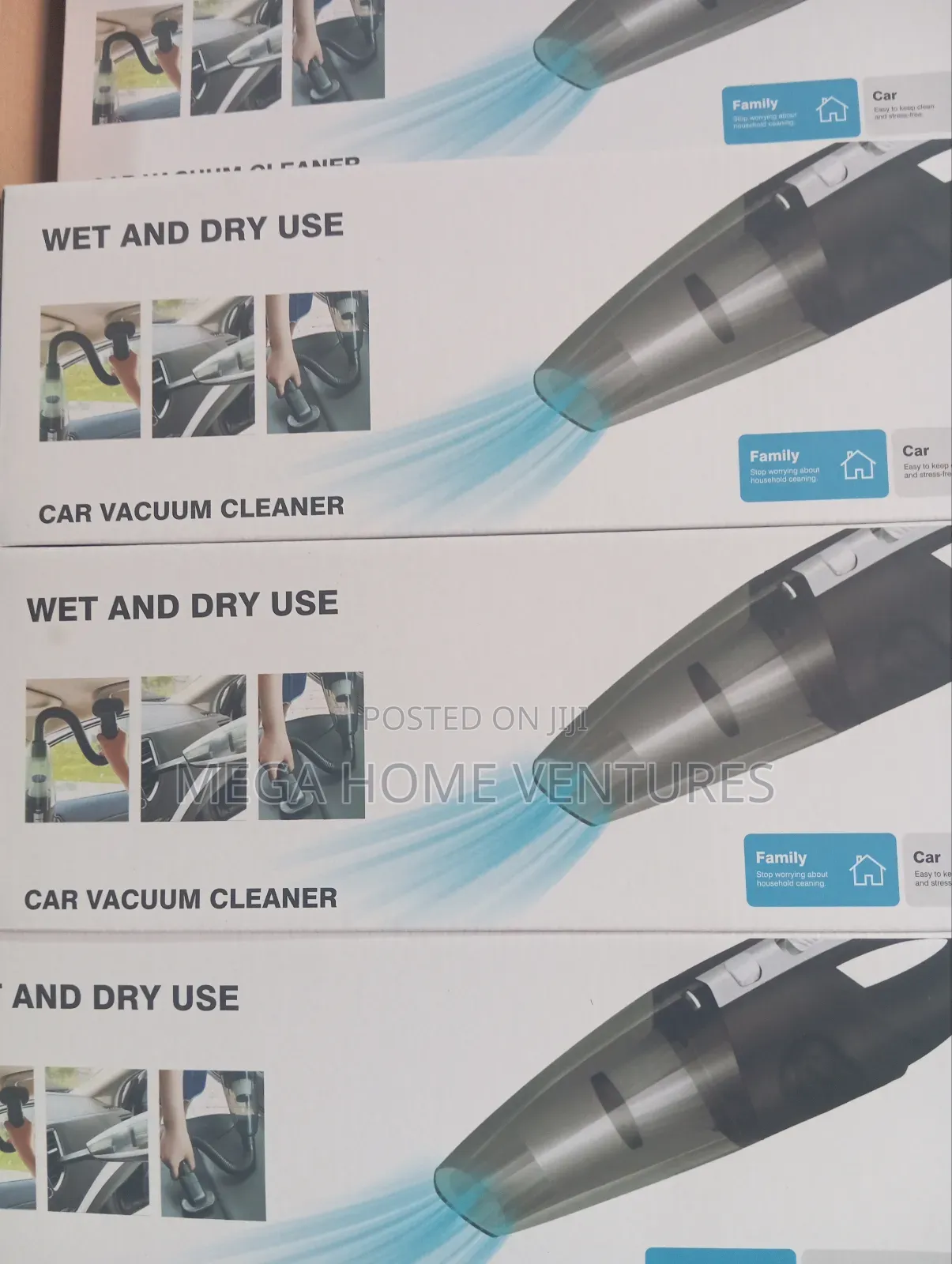 Wet and Dry Use Car Vacuum Cleaner