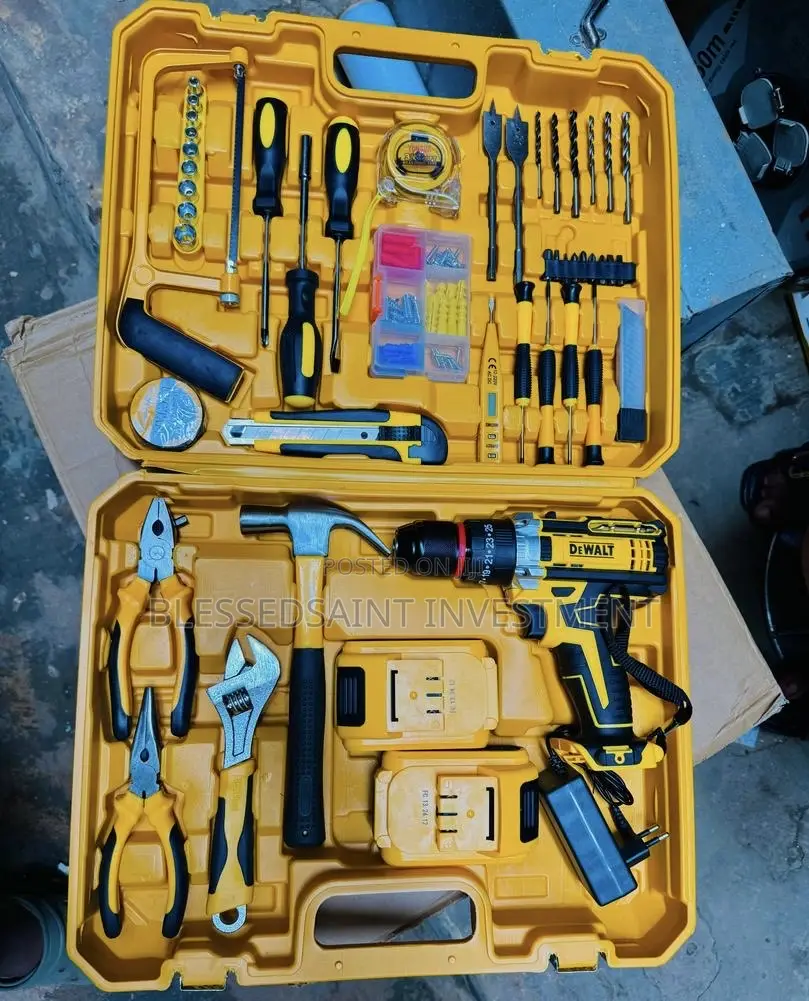 Dewalt Tools Box’S With Drill