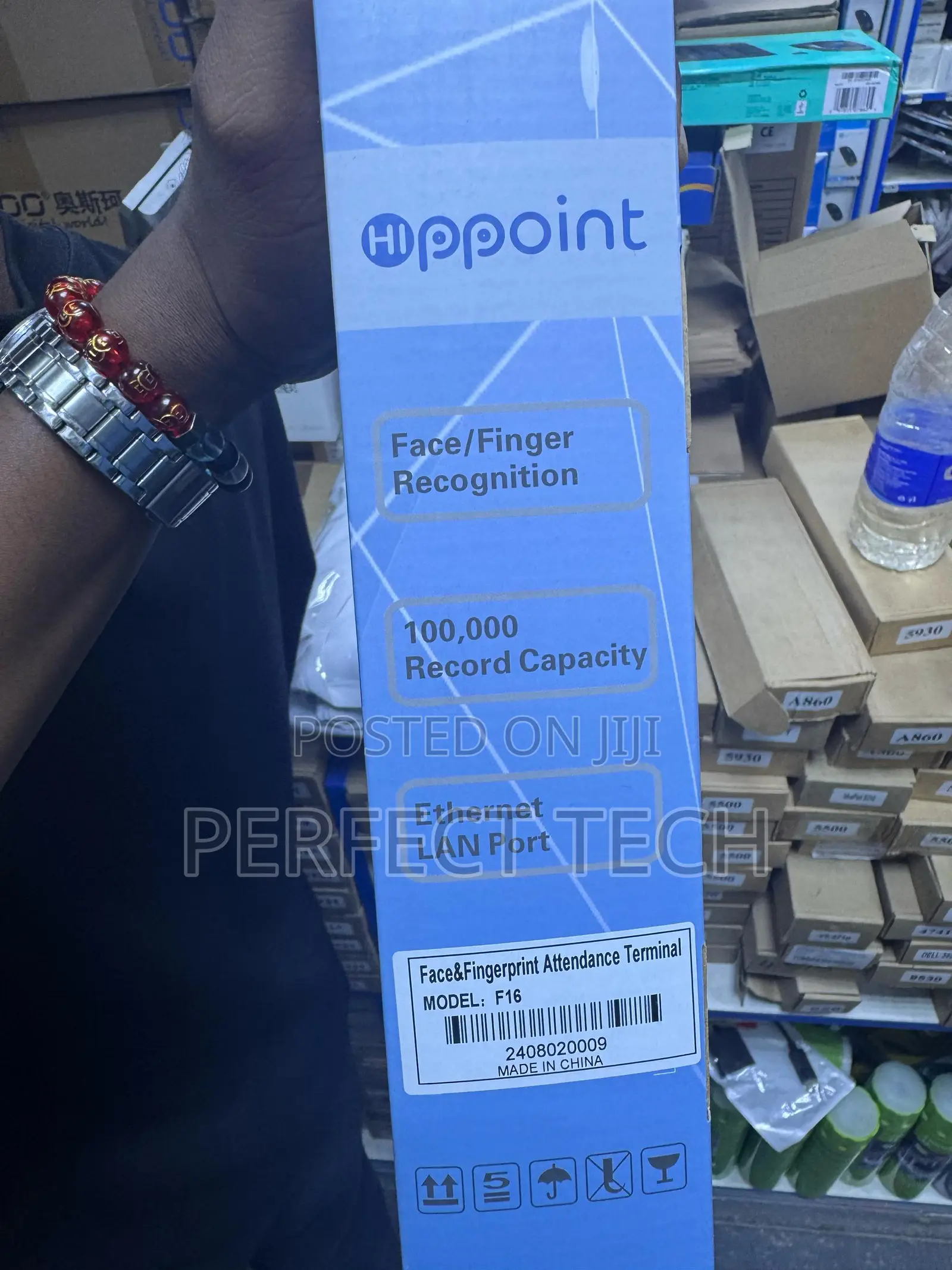 Hi-ppoint Biometric Face And Fingerprint Time Attendance