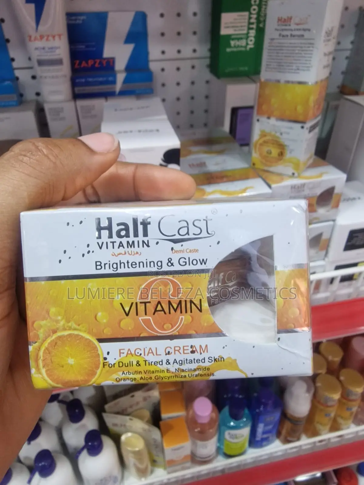 Half Cast Vitamin C Brightening and Glow Face Cream