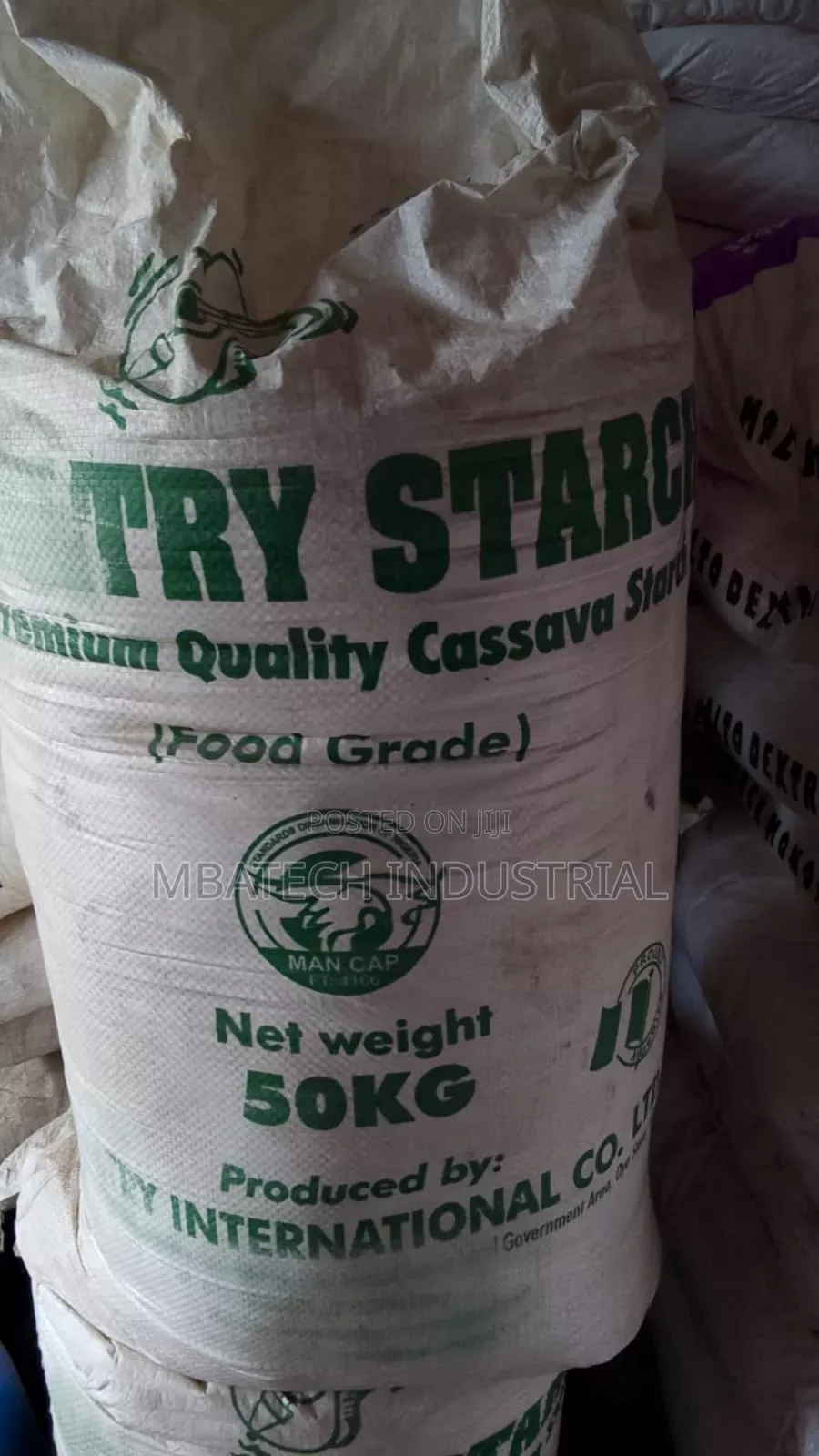 Cassava Starch 50kg (Nigeria Made)