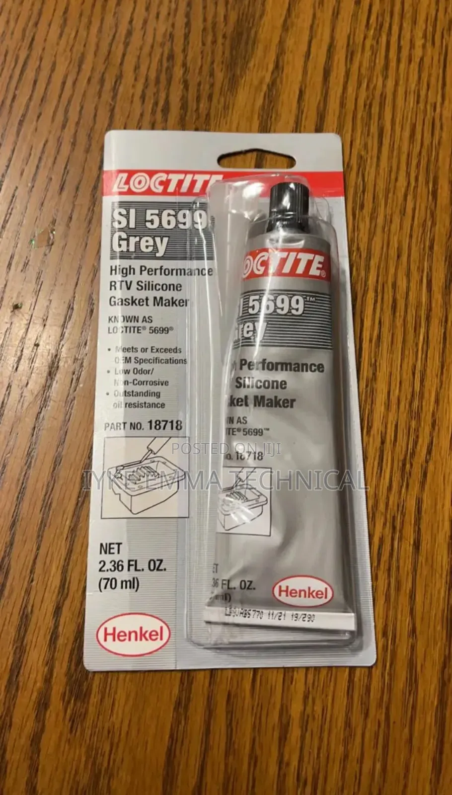 Loctite Si 5699 Grey Silicone Gasket Maker