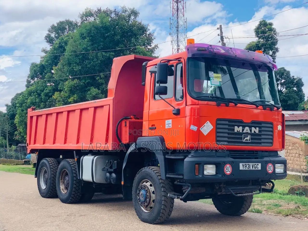 Man Disiel 2000 Orange