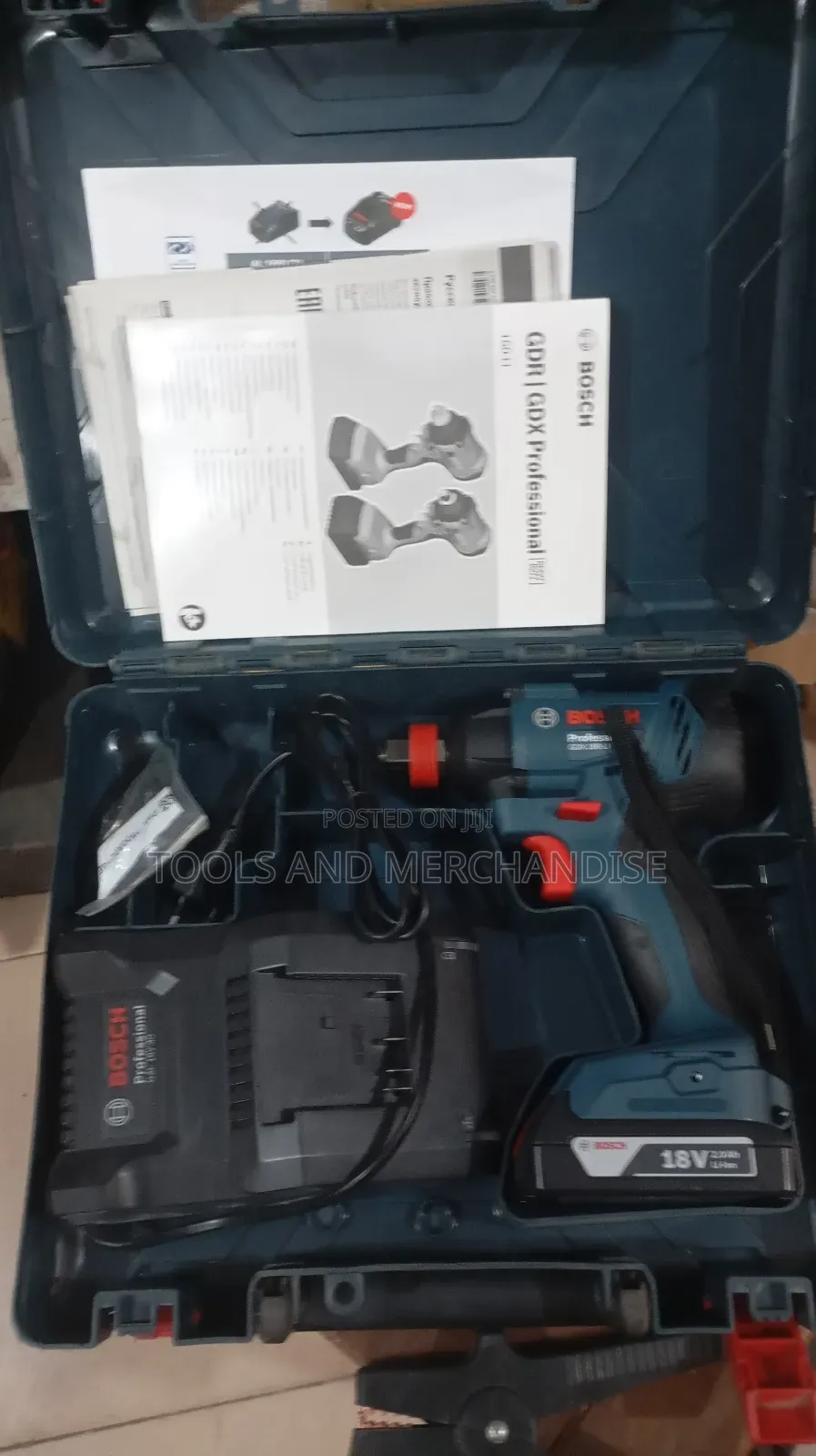 Cordless Impact Wrench (1/2" Bosch)