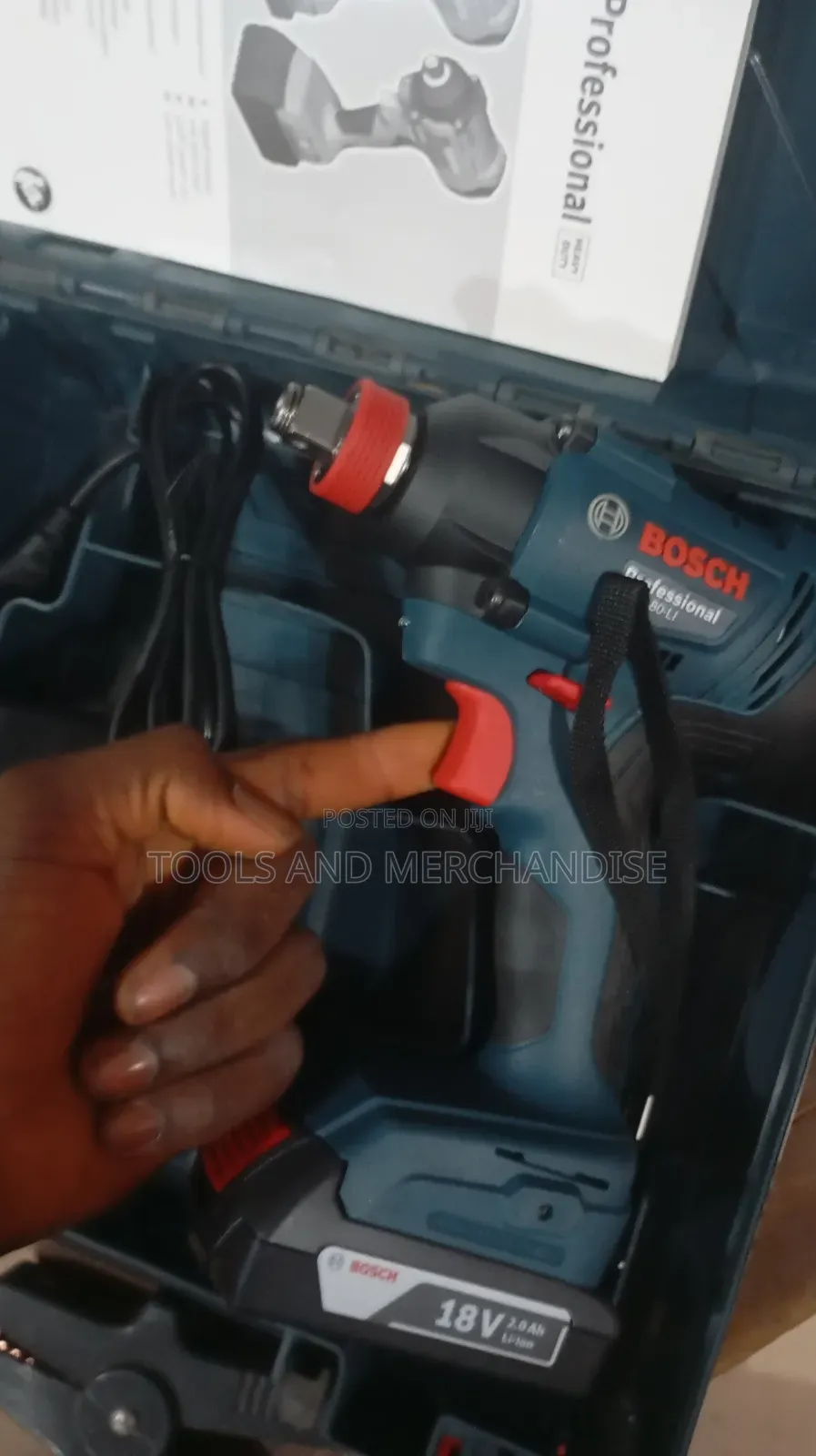 Cordless Impact Wrench (1/2" Bosch)