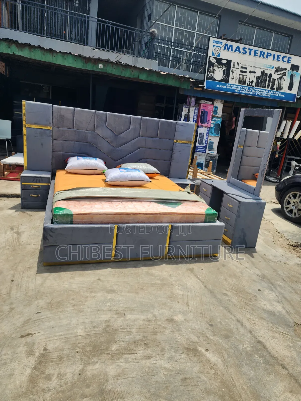 Standard 6by6 Set of Bed Made With Topnotch Materials