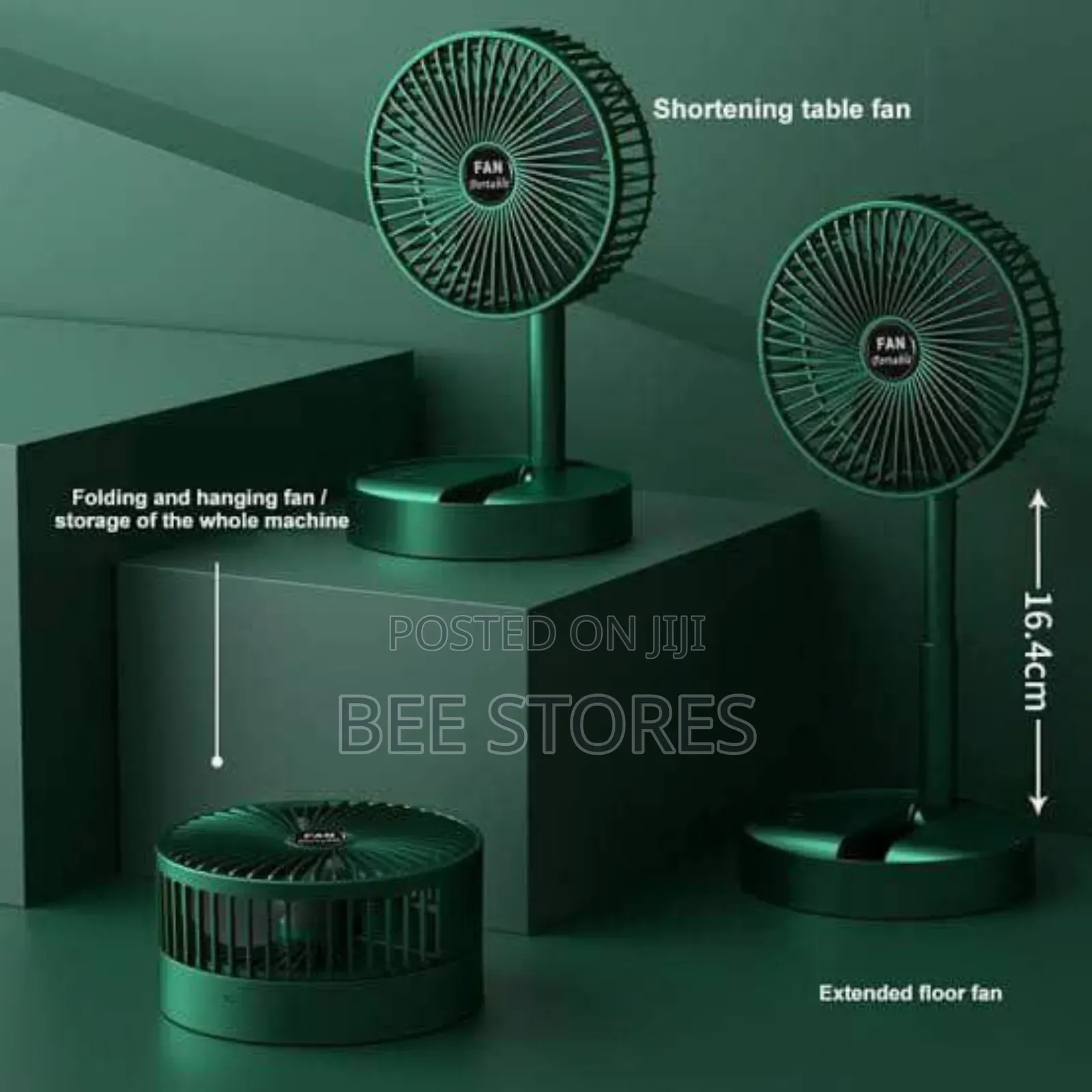 Mini Rechargeable Folding Fan