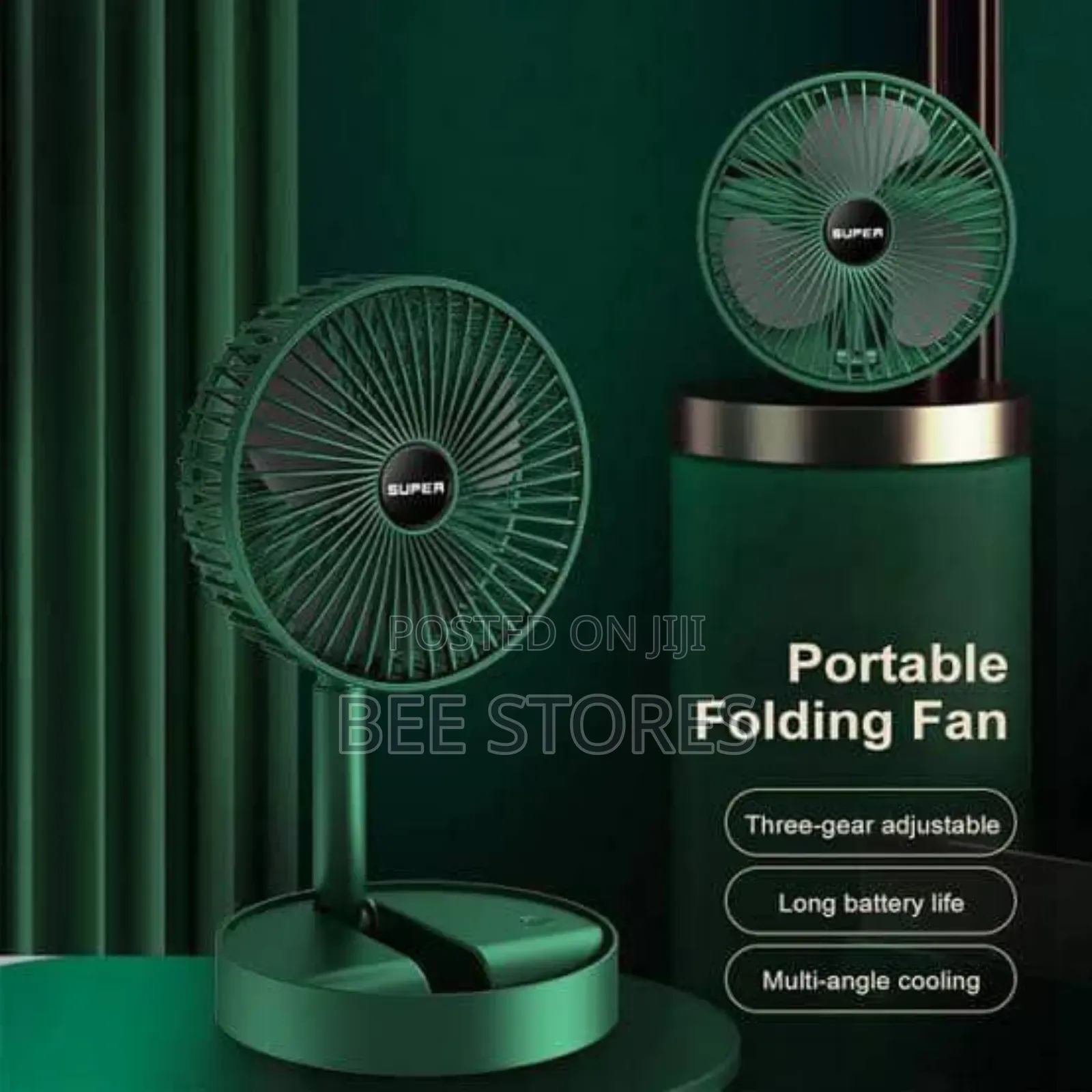 Mini Rechargeable Folding Fan