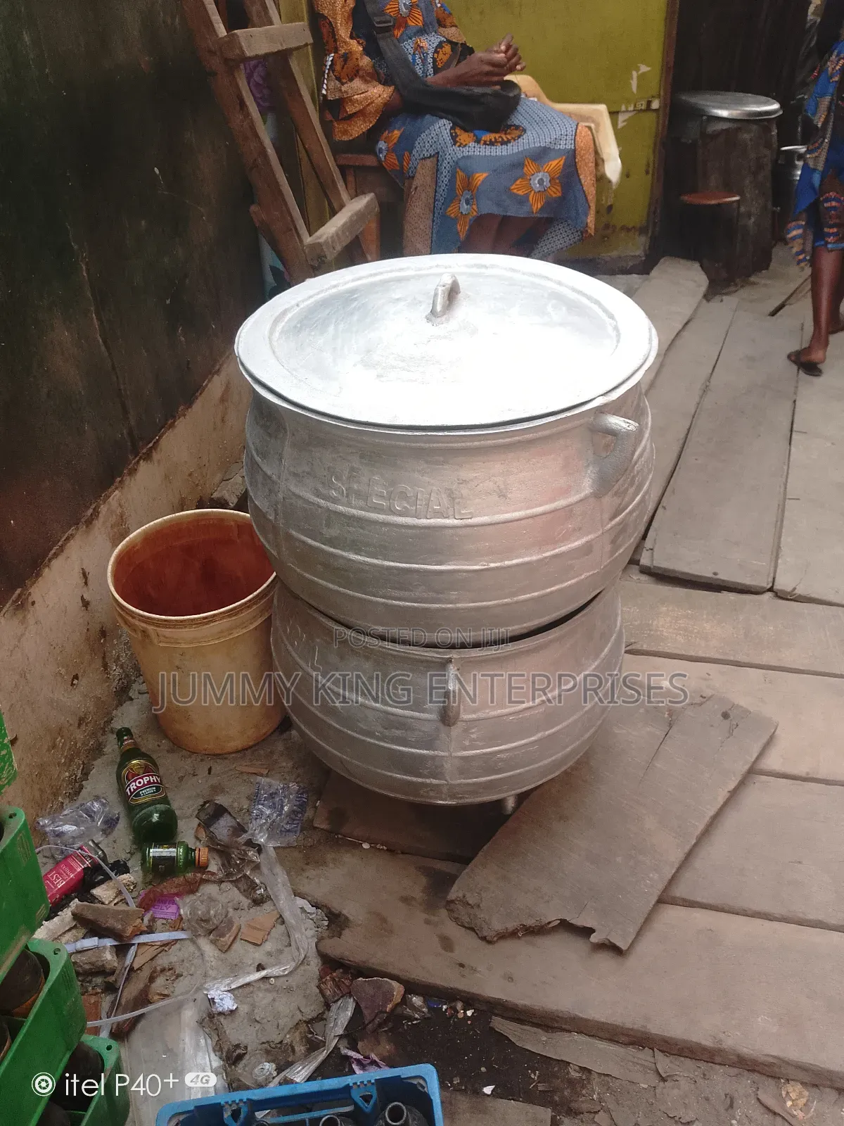 Heavy Duty Cast Iron Pot Size 40