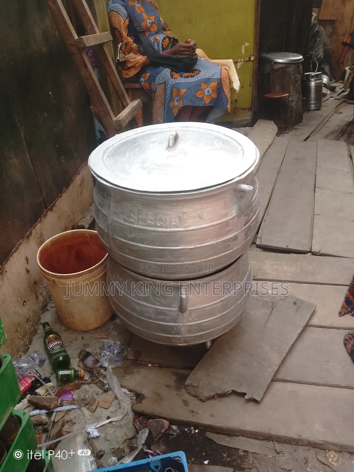 Heavy Duty Cast Iron Pot Size 40