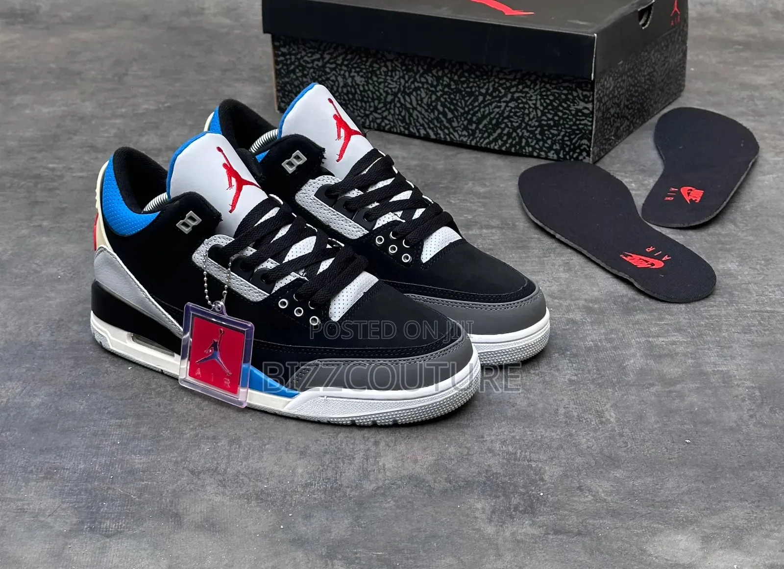 Original Nike Air Jordan Iii Sneakers Available in Store