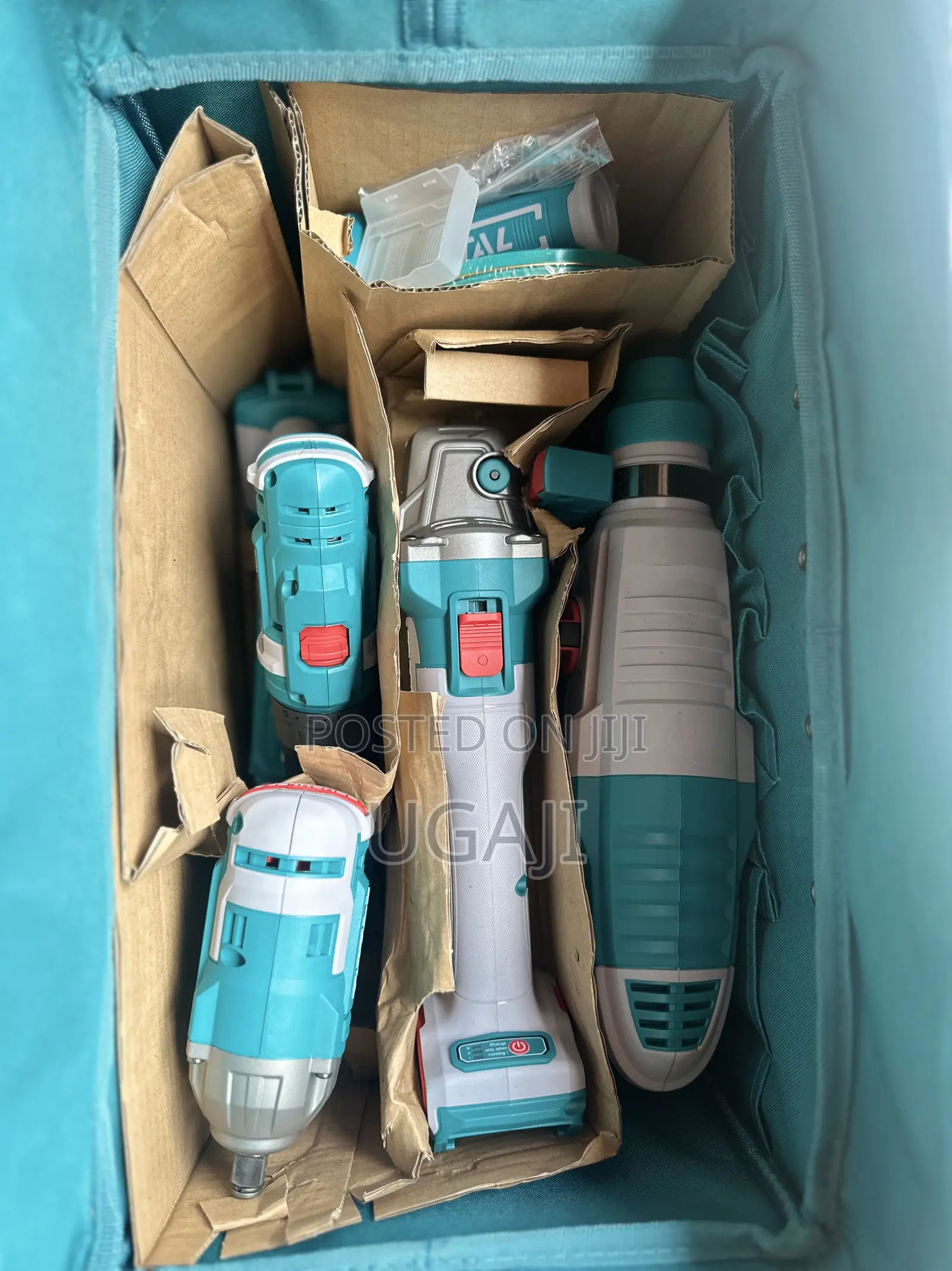 5pcs Total Lithium Ion Industrial Combo Kit (Rotary Hammer)
