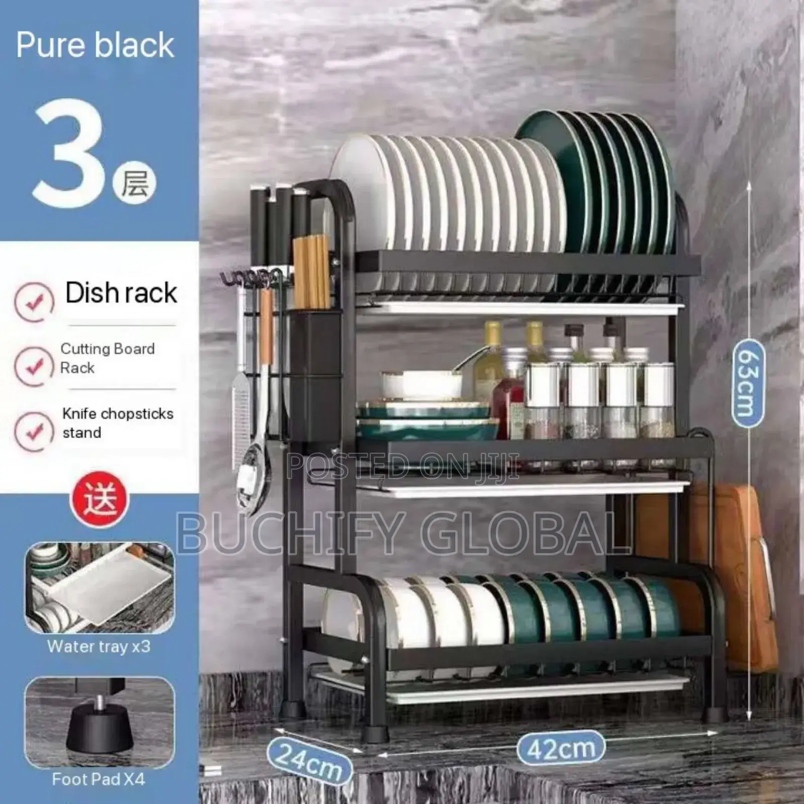 Dish Rack 3 Layers