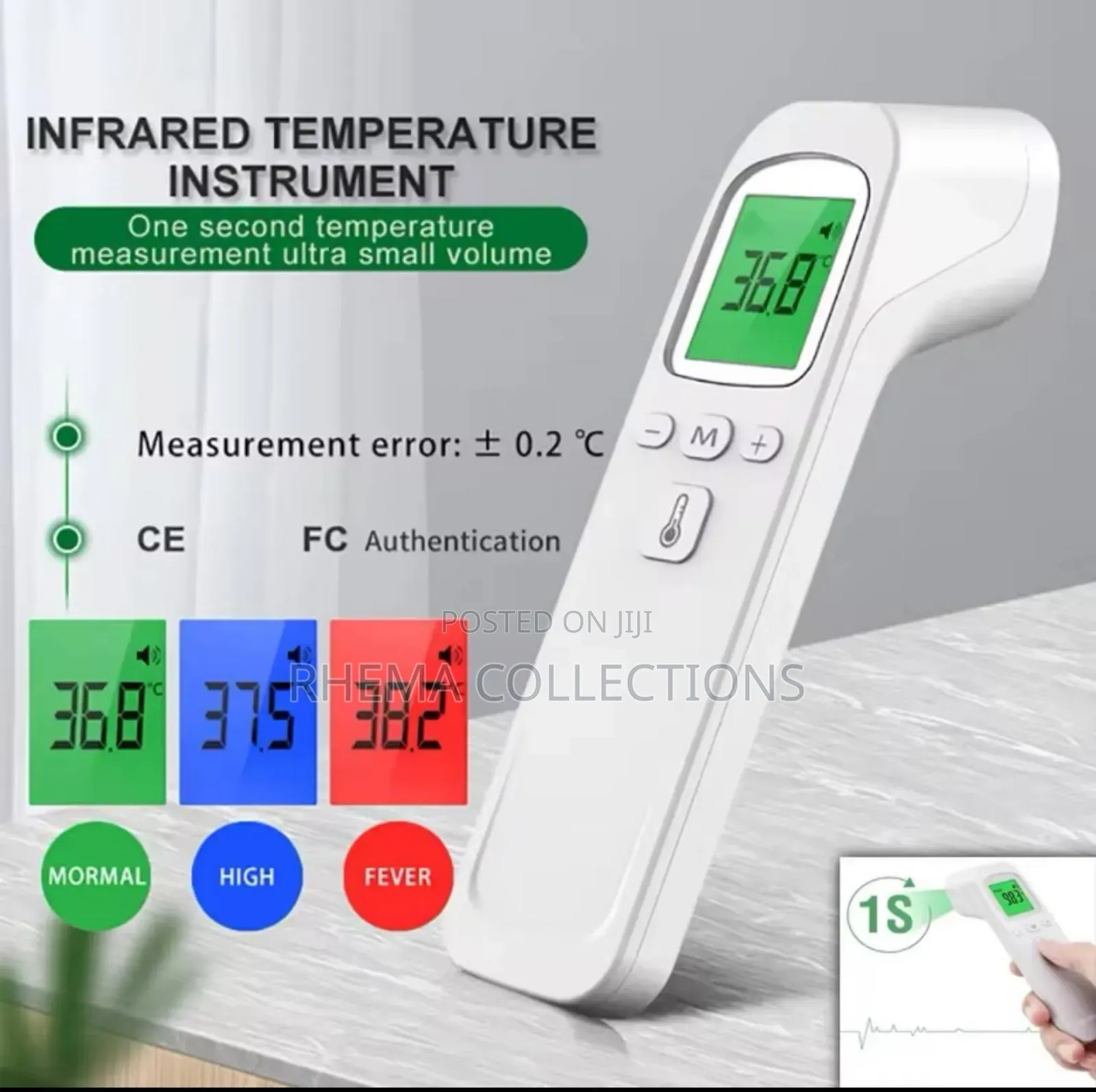 Digital Infrared Fever Non Contact Thermometer
