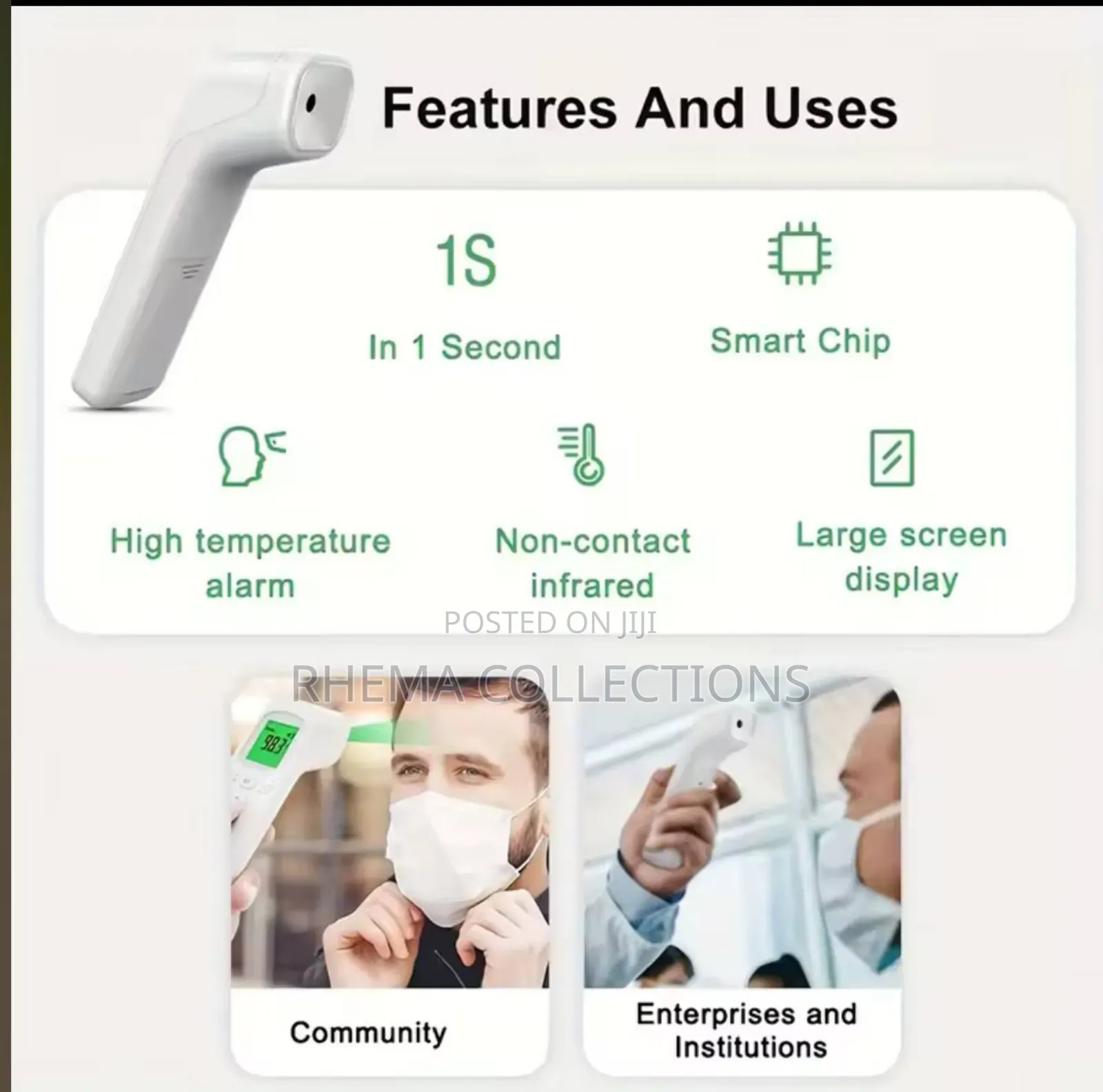 Digital Infrared Fever Non Contact Thermometer