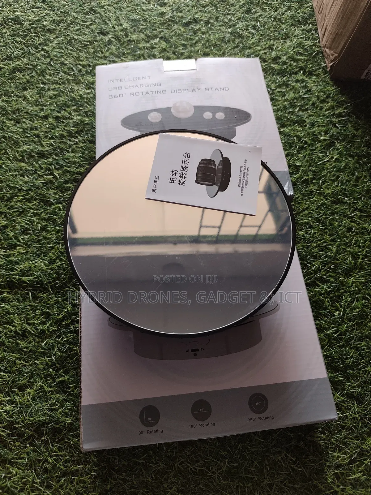 Electric Display Stand For 360 Product Show Case
