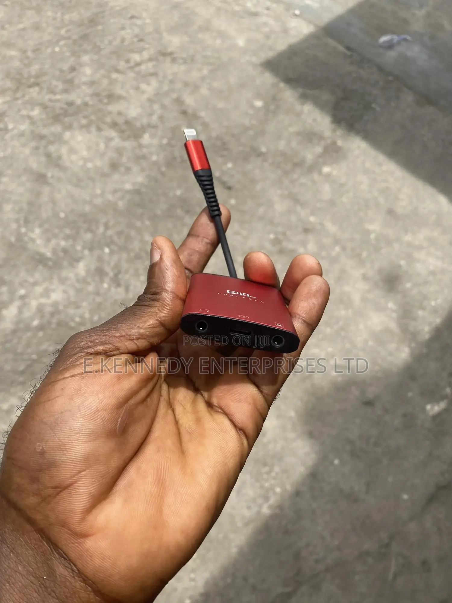 Orginal Otg iPhone Microphone Adapter for Live-Streaming