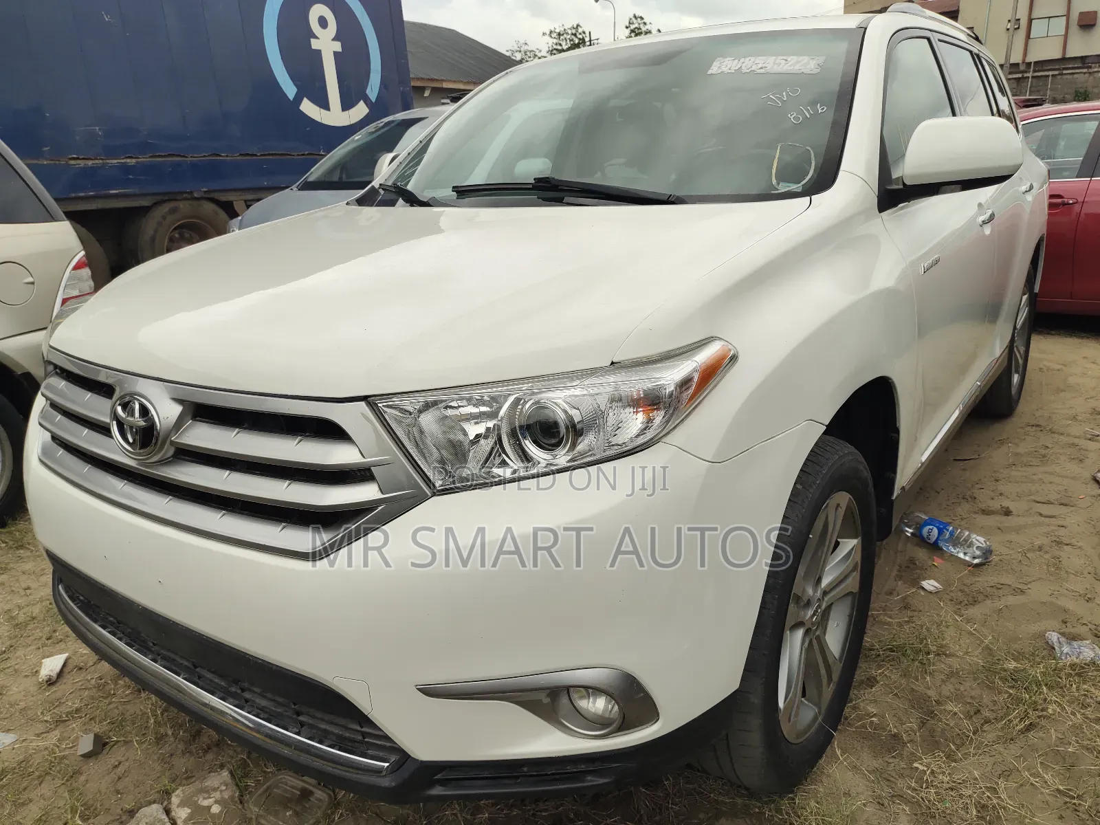 Toyota Highlander Limited 3.5l 4WD 2013 White