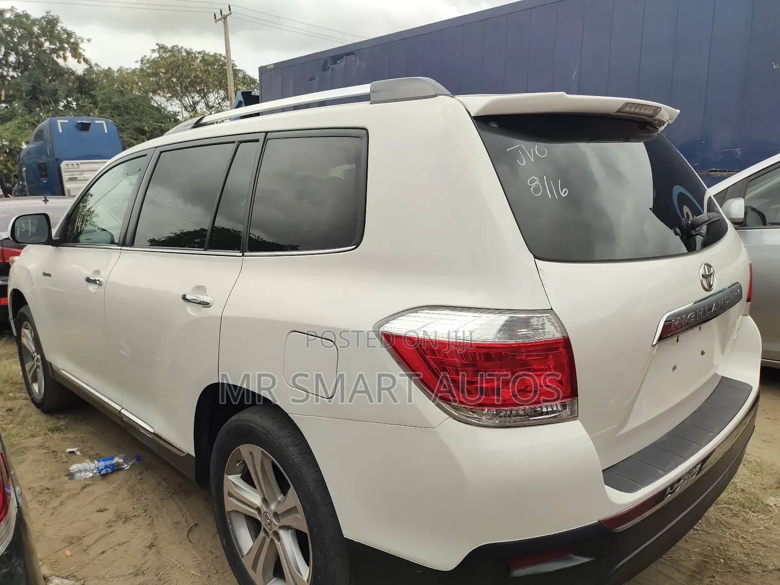 Toyota Highlander Limited 3.5l 4WD 2013 White
