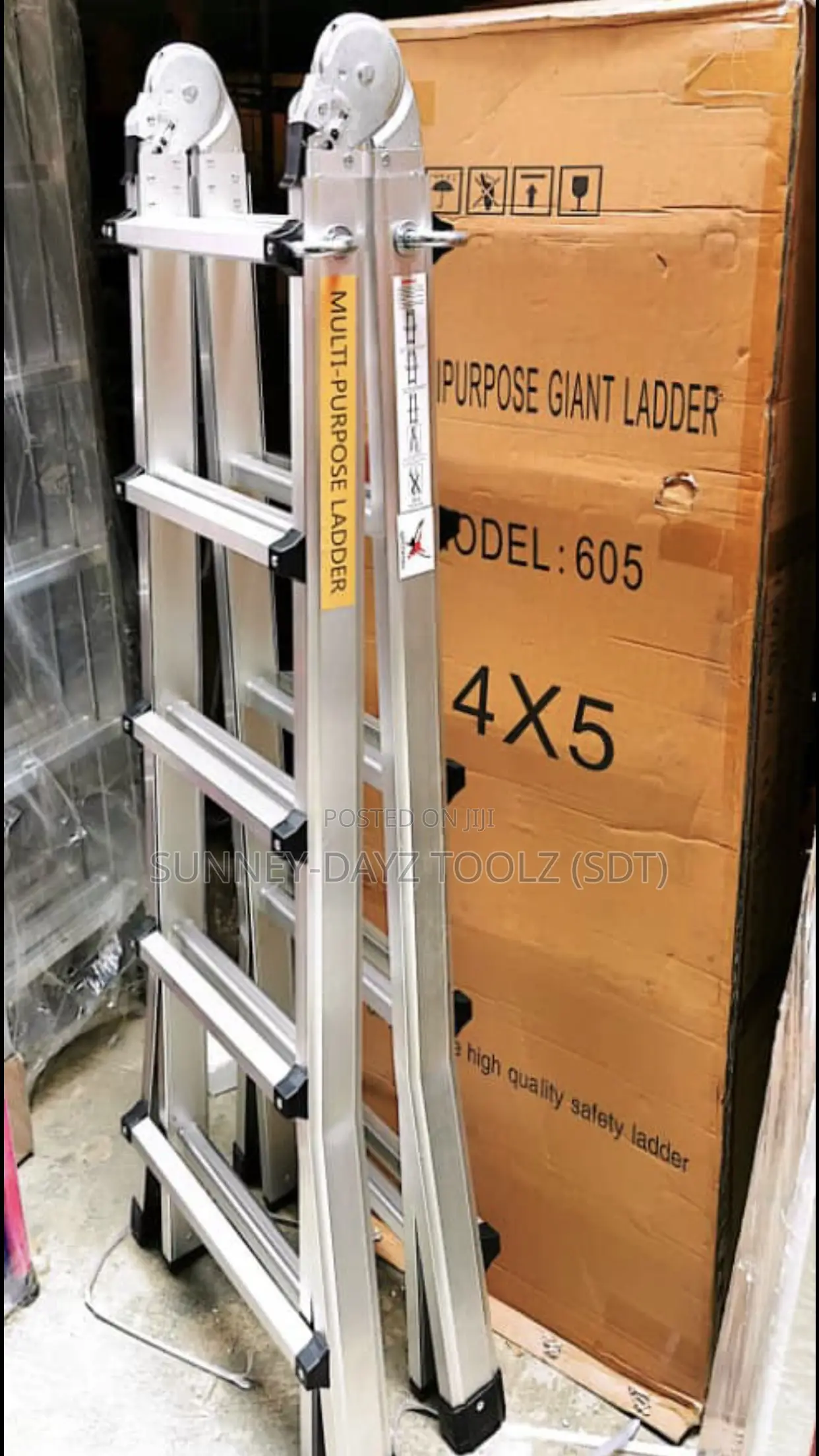 4 X 5 Aluminium Tiger Ladder