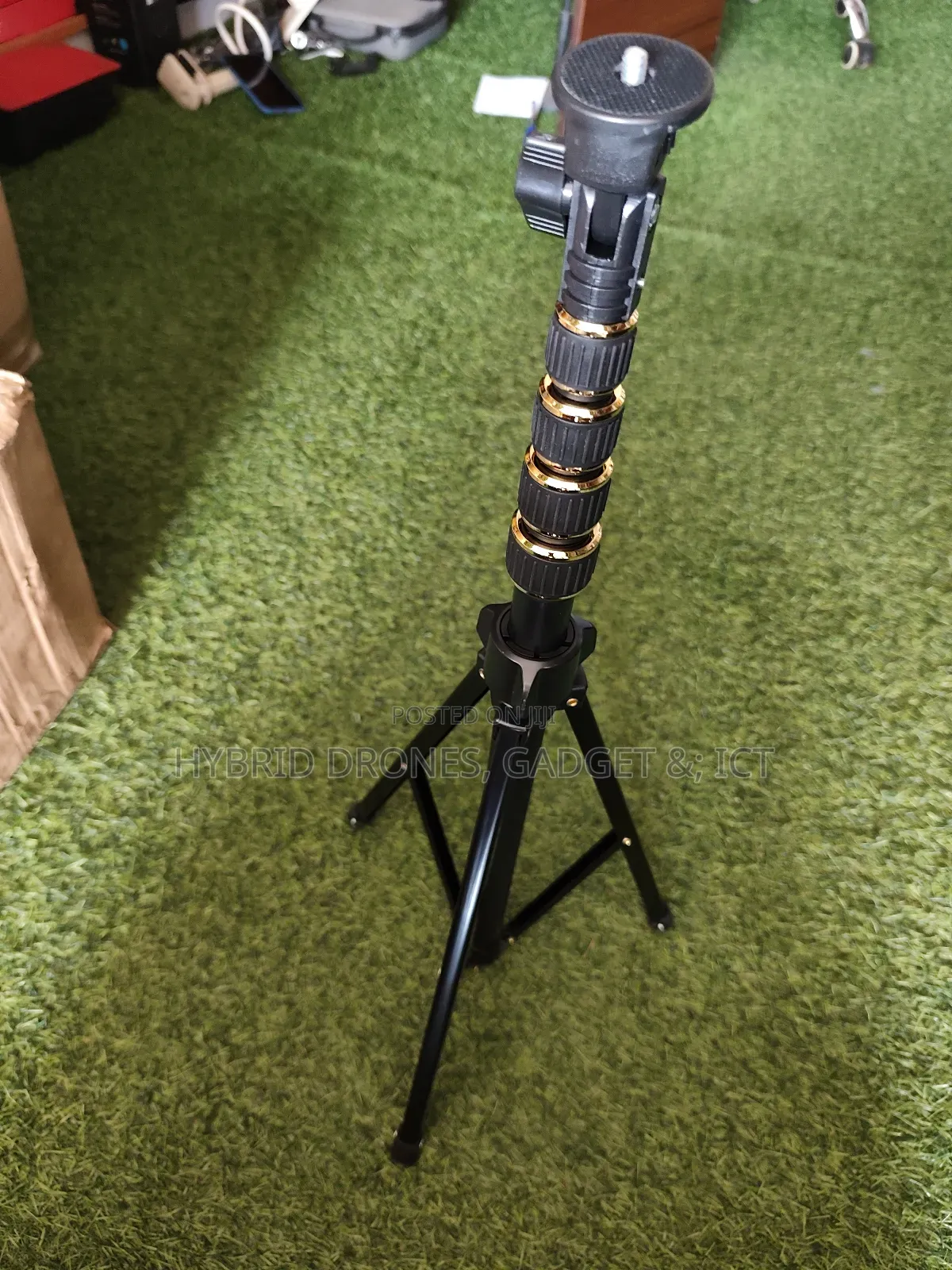 7ft Sturdy Monopod Tripod for Mobile Phone With 360 Clip