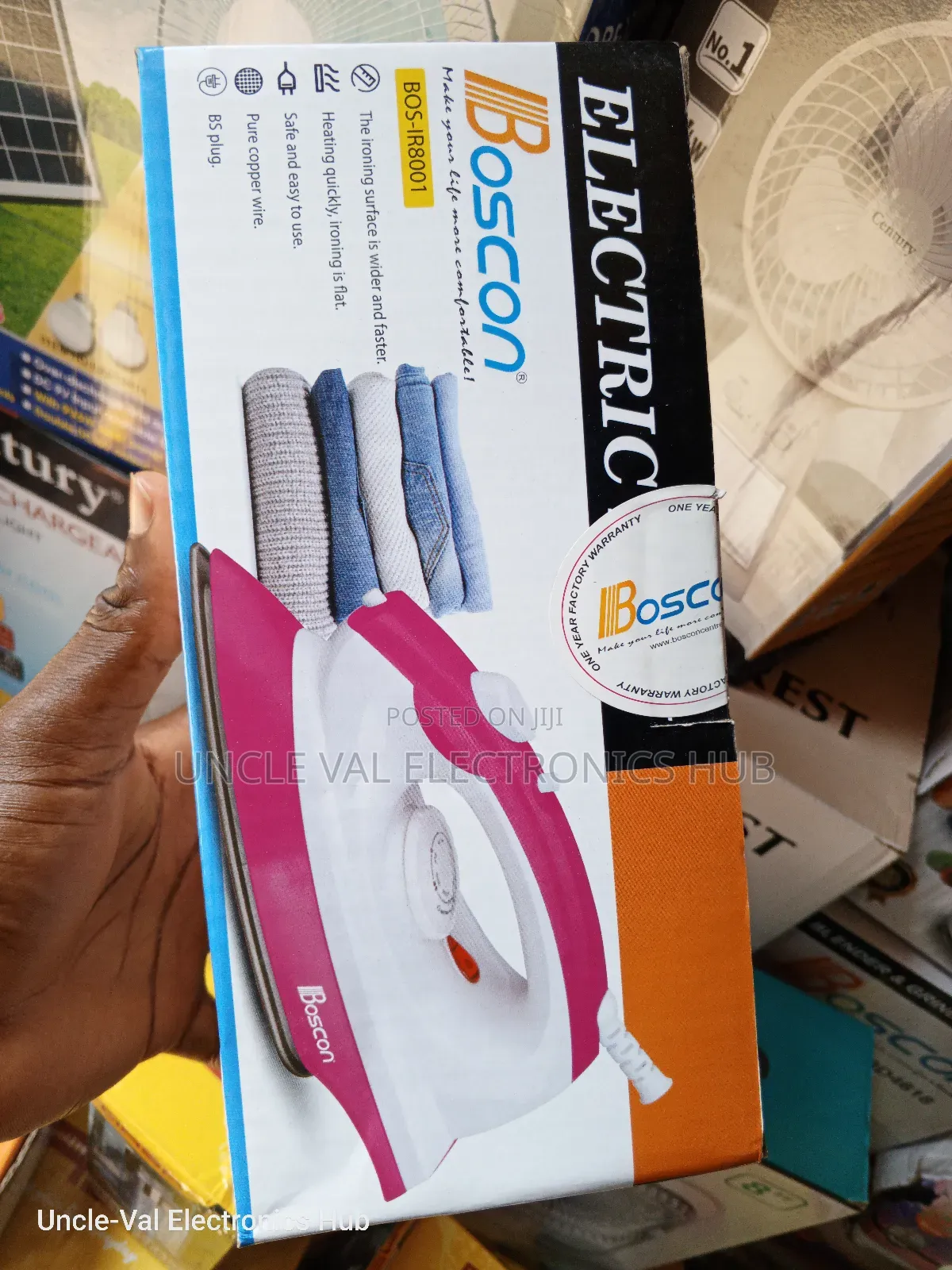 Boscon Inverter Pressing Iron 300w